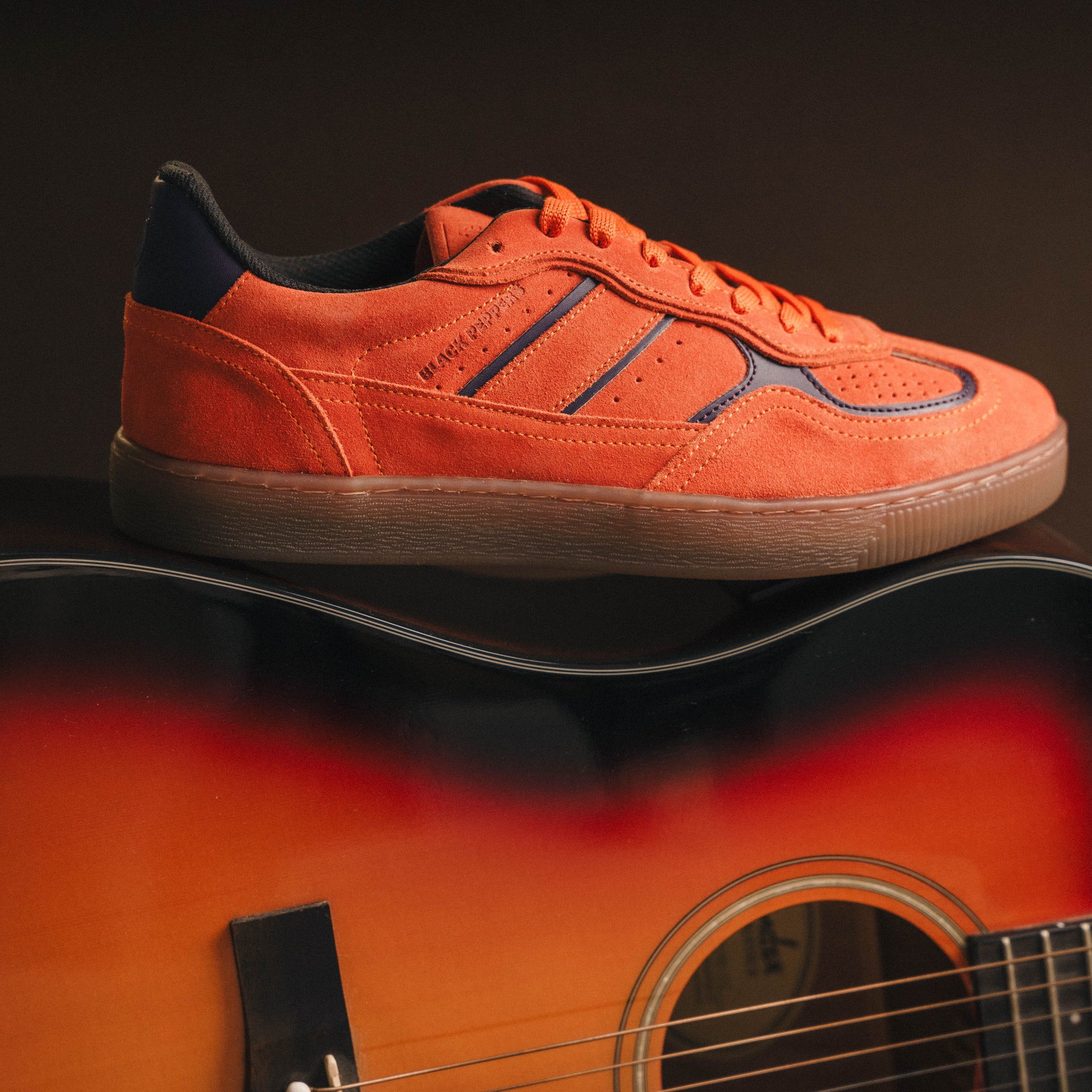 Lowtop Leather Sneaker PARMA orange
