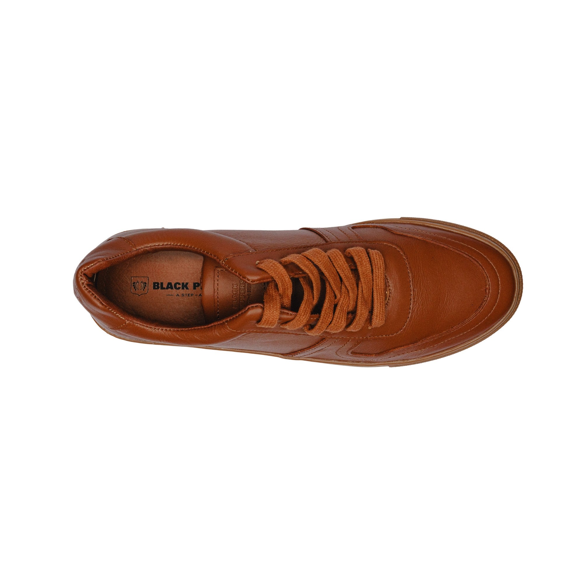 Tenis de Piel Black Peppers Lowtop Leather Sneaker TURIN Coronado