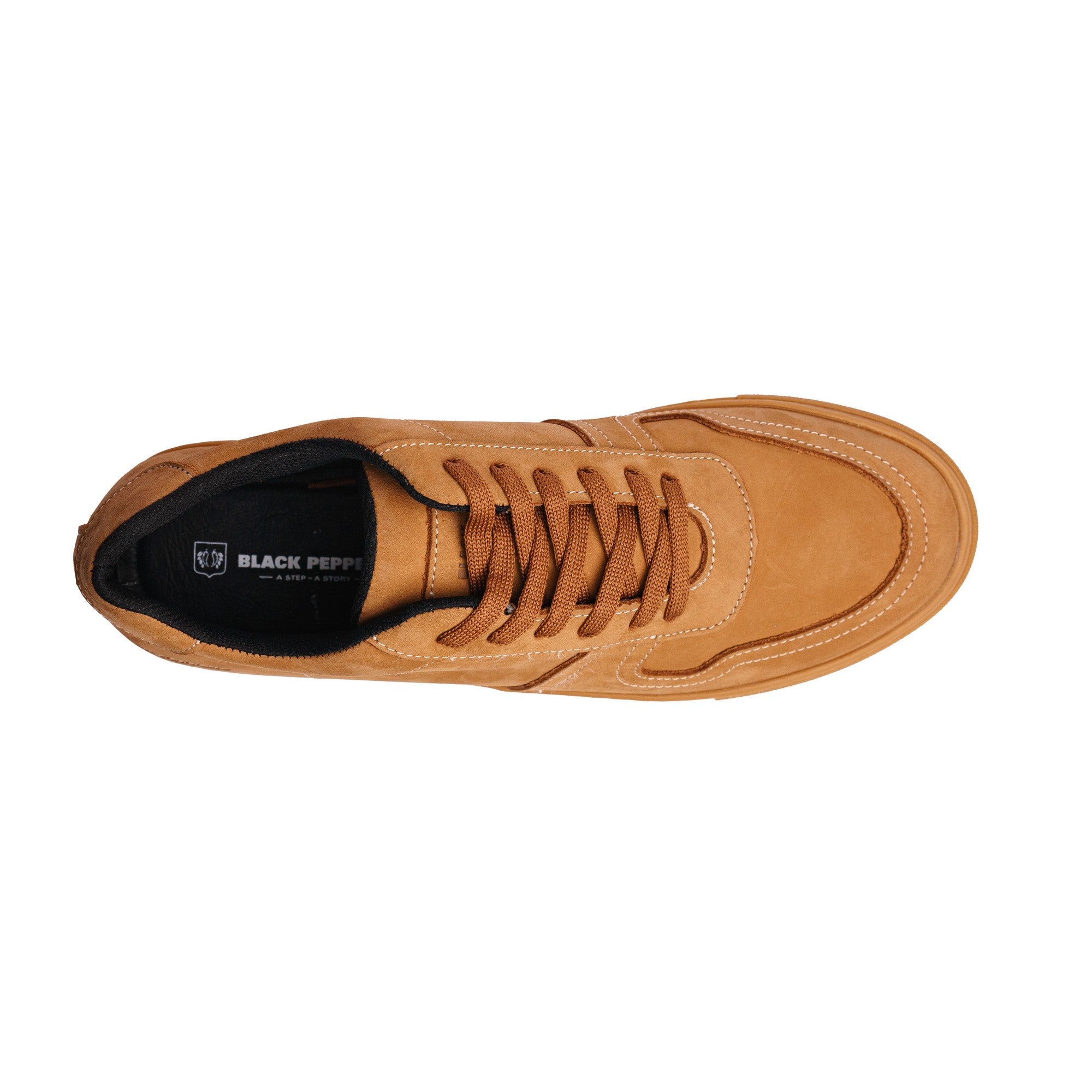 Lowtop Suede Sneaker TURIN Camel
