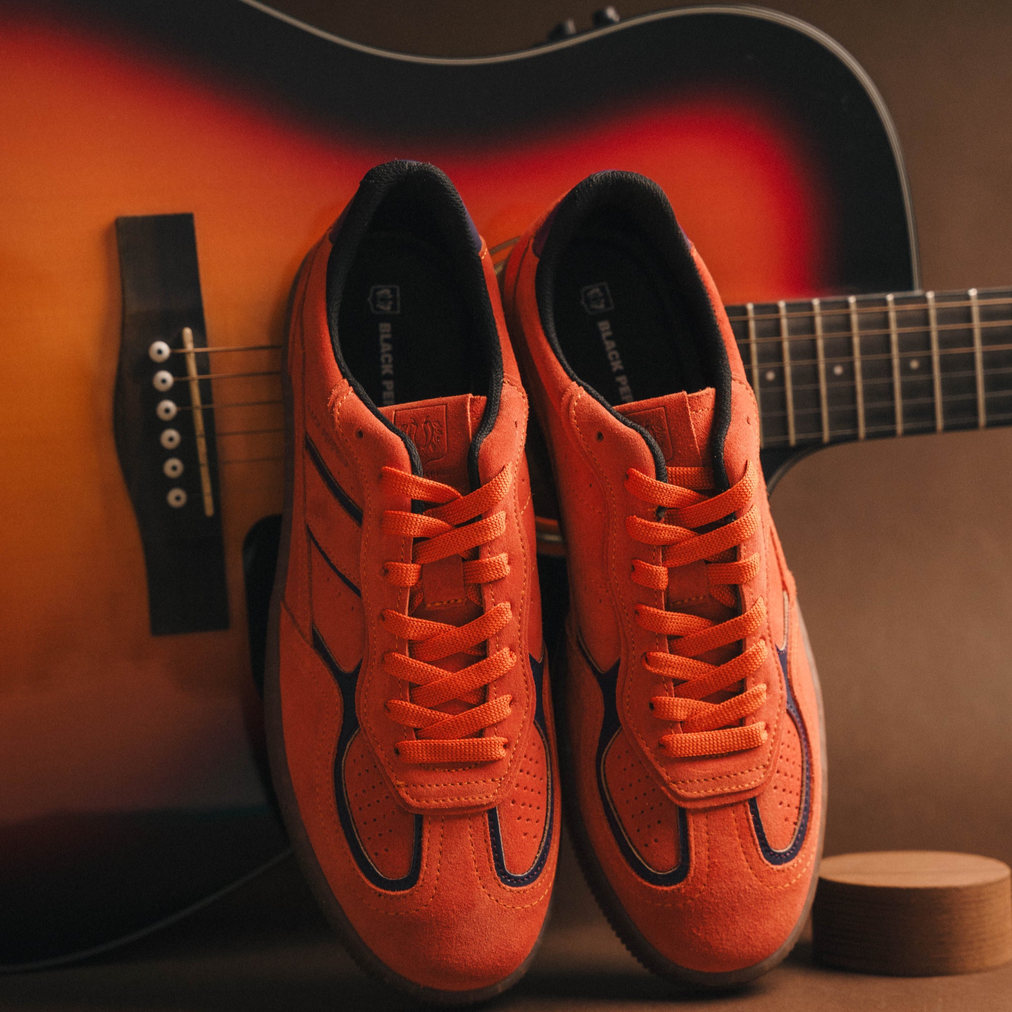 Lowtop Leather Sneaker PARMA orange