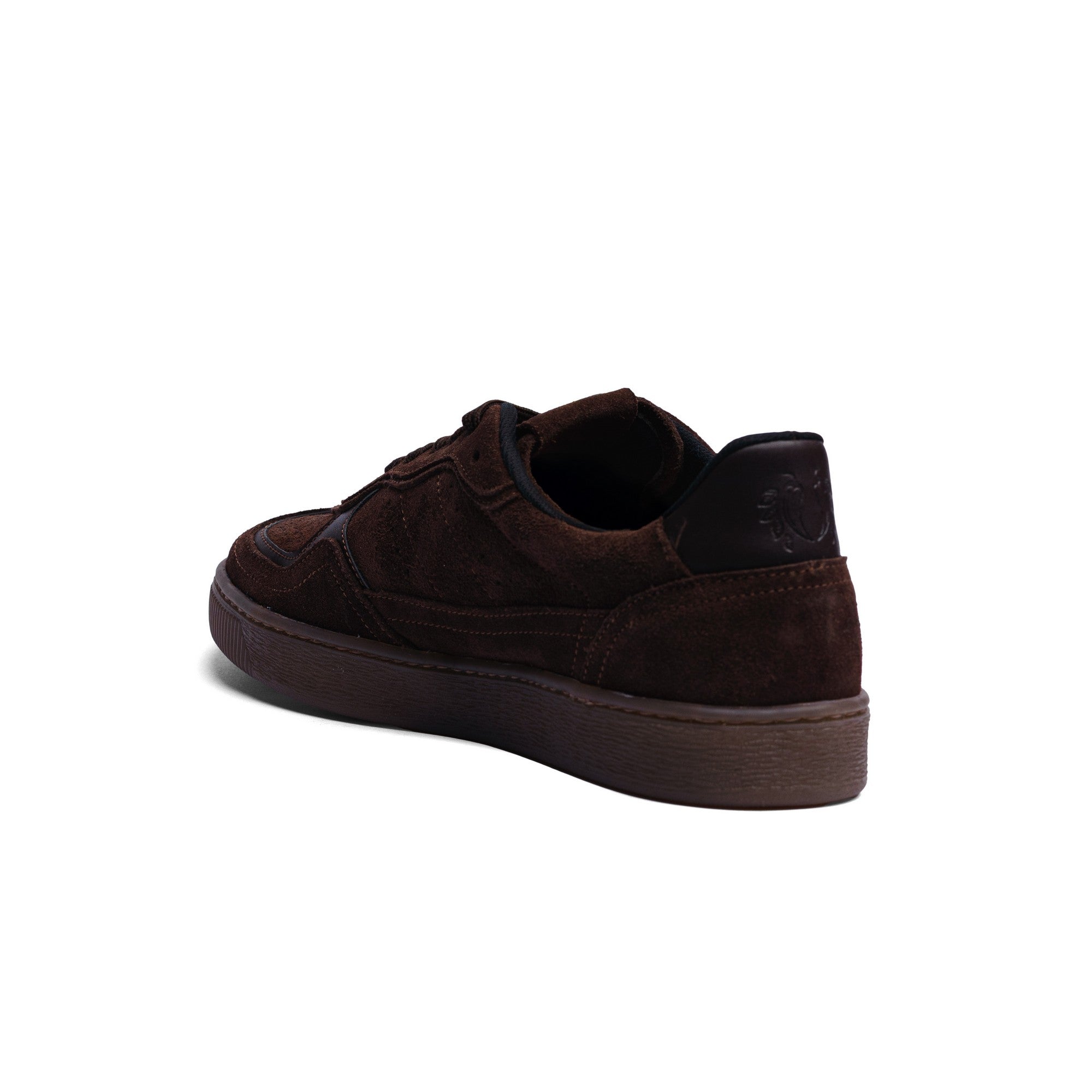 BLACK PEPPERS Lowtop Leather Sneaker PARMA Brown
