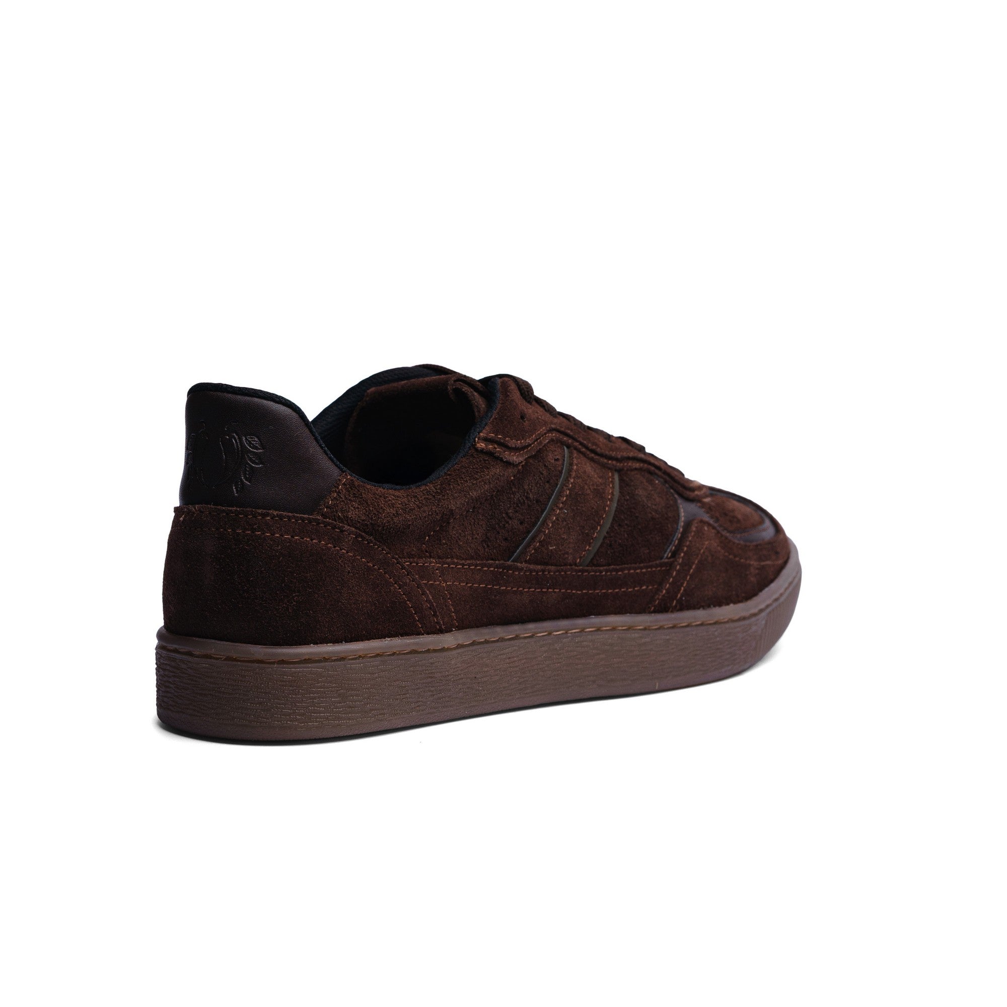 Tenis de Piel Black Peppers Lowtop Leather Sneaker PALERMO Brown/Brown Sole