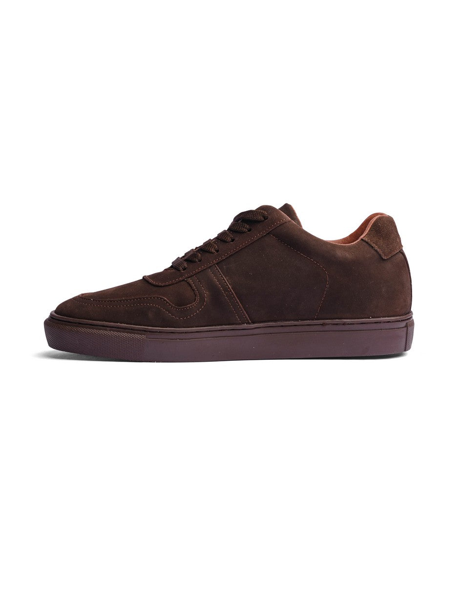 Lowtop Suede Sneaker TURIN Full Chocolate