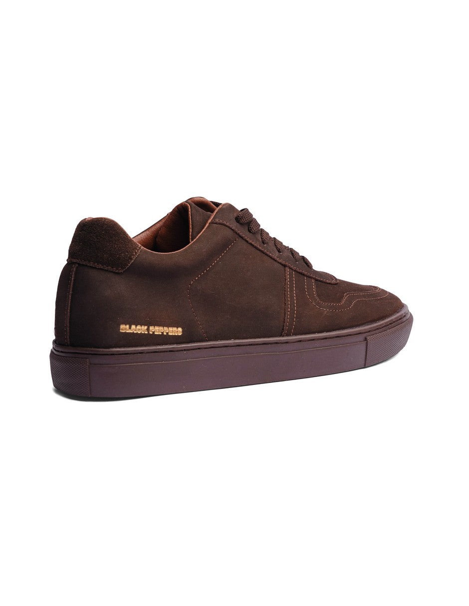 Lowtop Suede Sneaker TURIN Full Chocolate