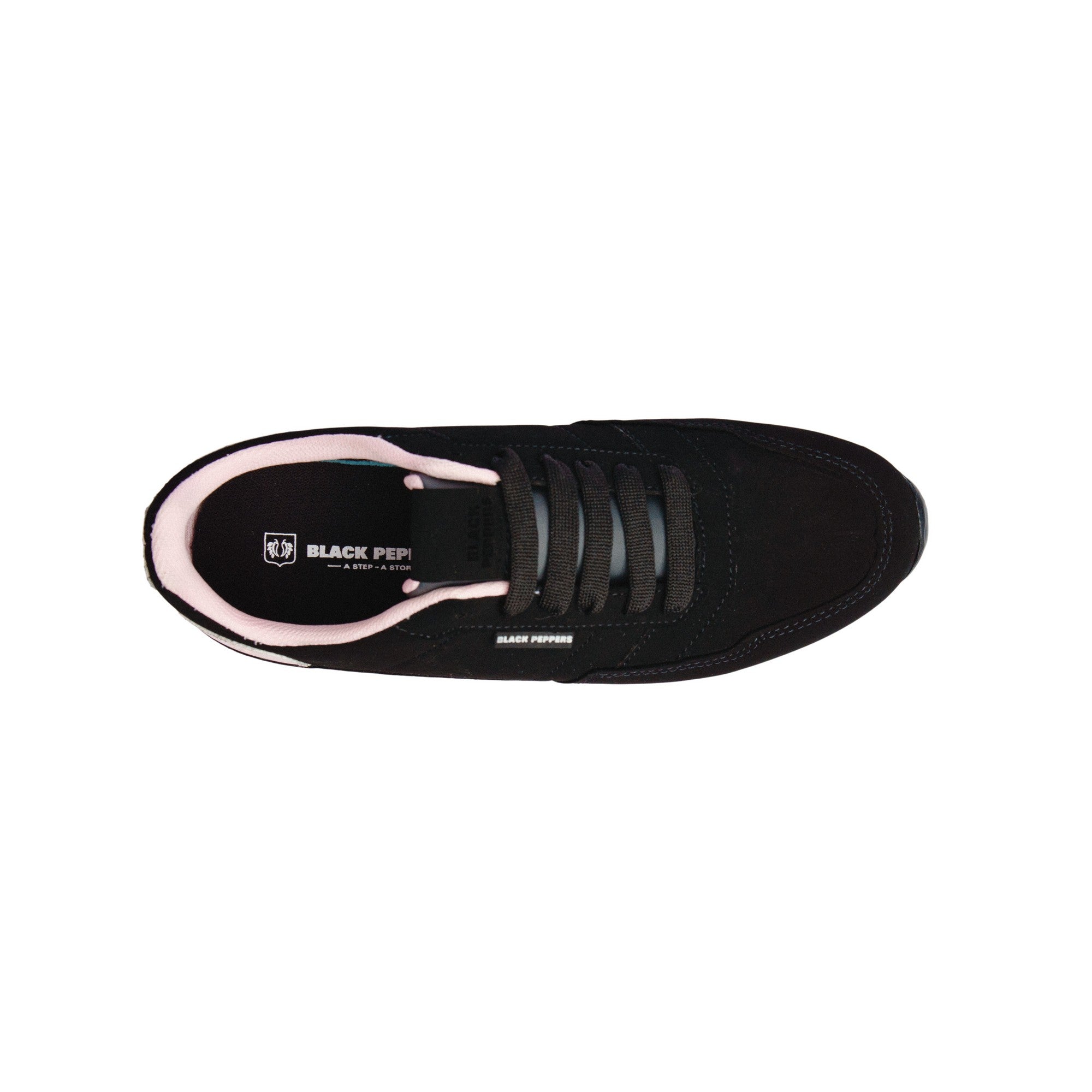 Tenis Black Peppers Sneaker Trainer SR Black/Pink