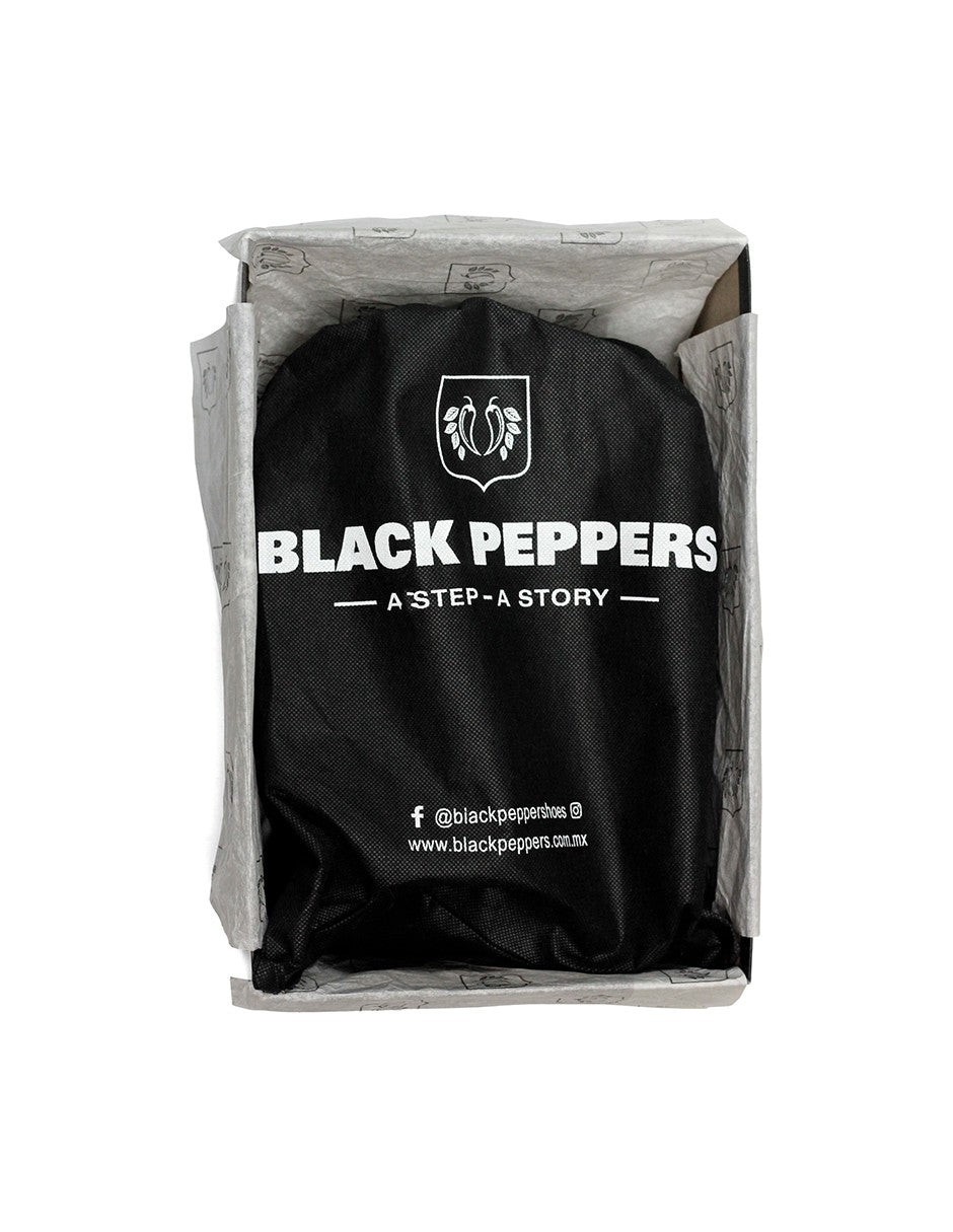 BLACK PEPPERS Black Leather CLASSIC CHELSEA