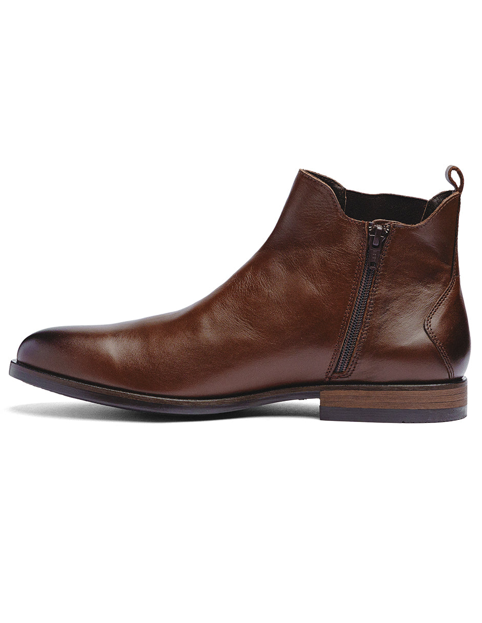 Brown Leather ROCKSTAR CHELSEA