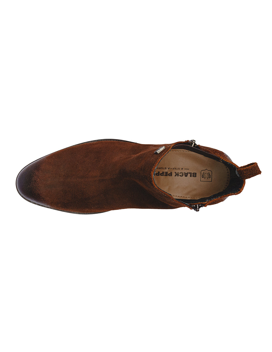Camel Suede ROCKSTAR CHELSEA