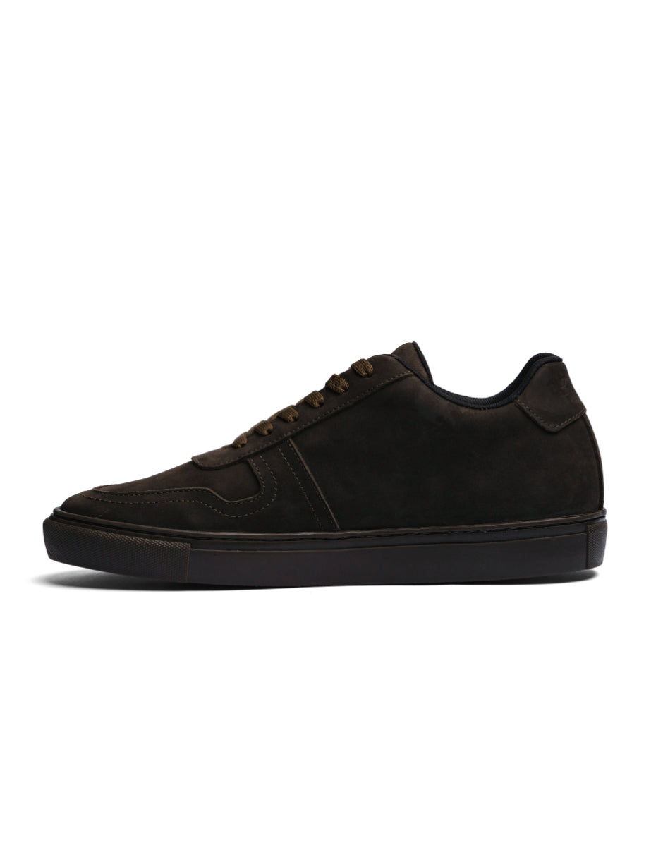 Lowtop Suede Sneaker TURIN Olive Green