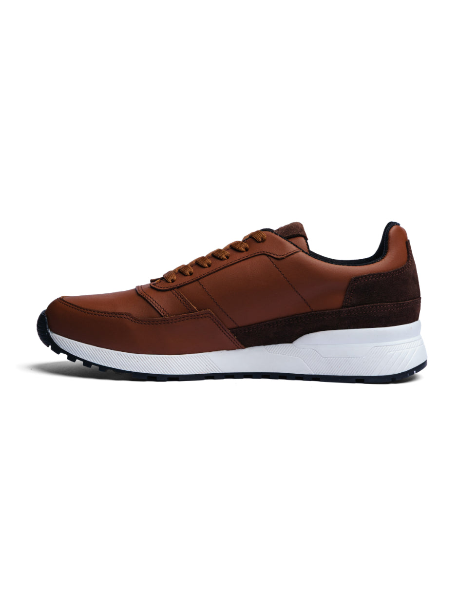 Trainer Leather Sneaker VERONA Camel