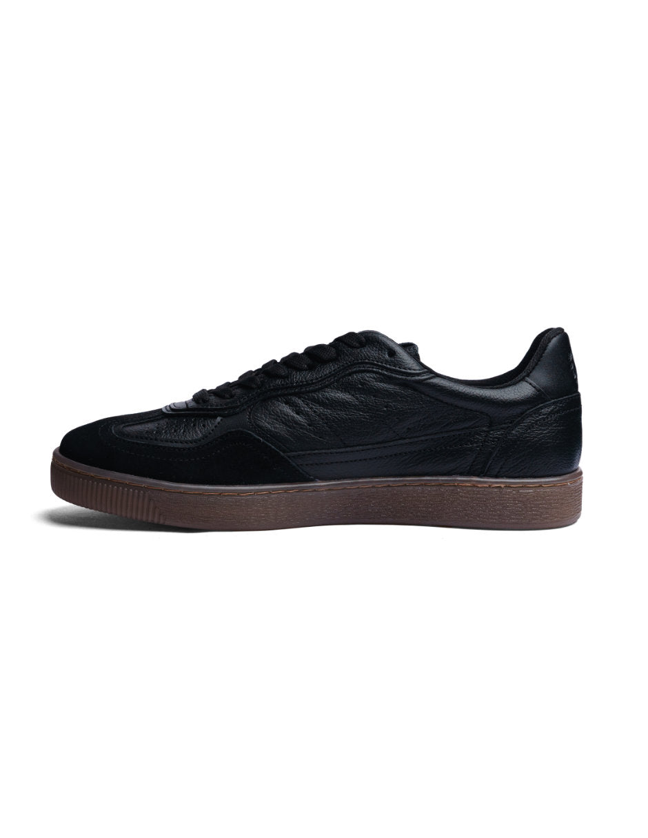 Lowtop Leather Sneaker PARMA Black
