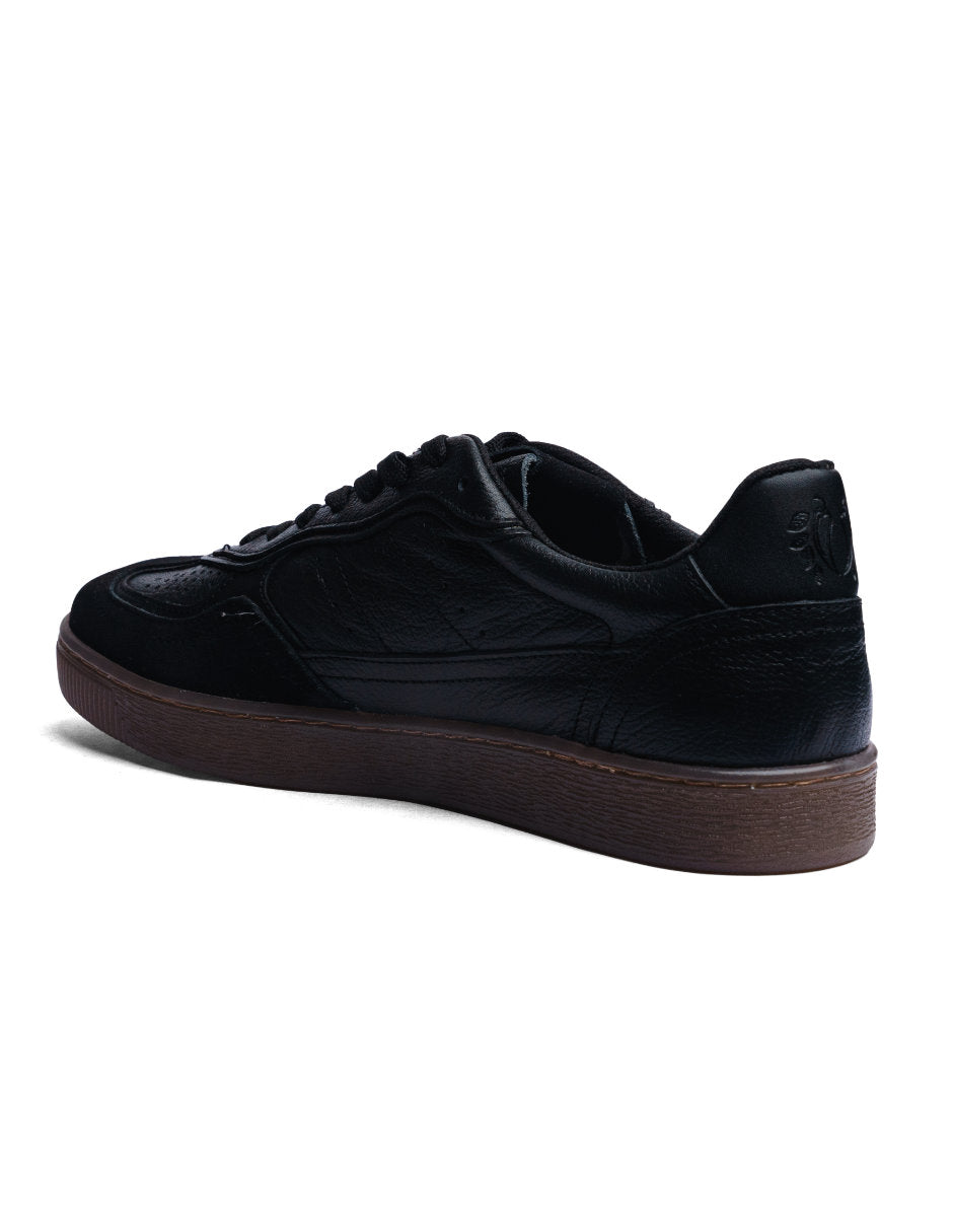 Lowtop Leather Sneaker PARMA Black