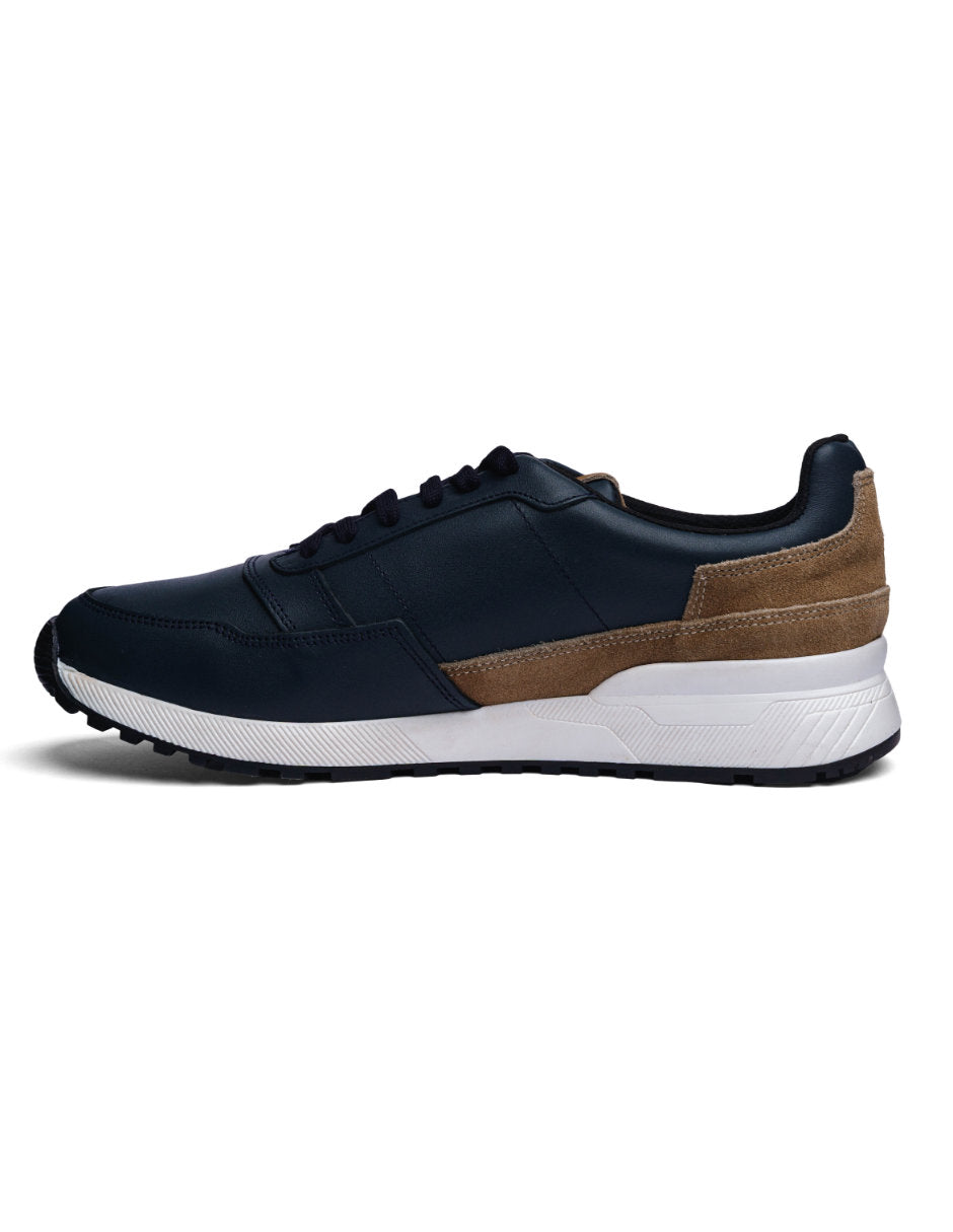 Trainer Leather Sneaker VERONA NAVY