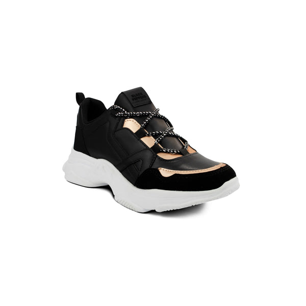 Tenis Black Peppers Black/rose gold Chunky