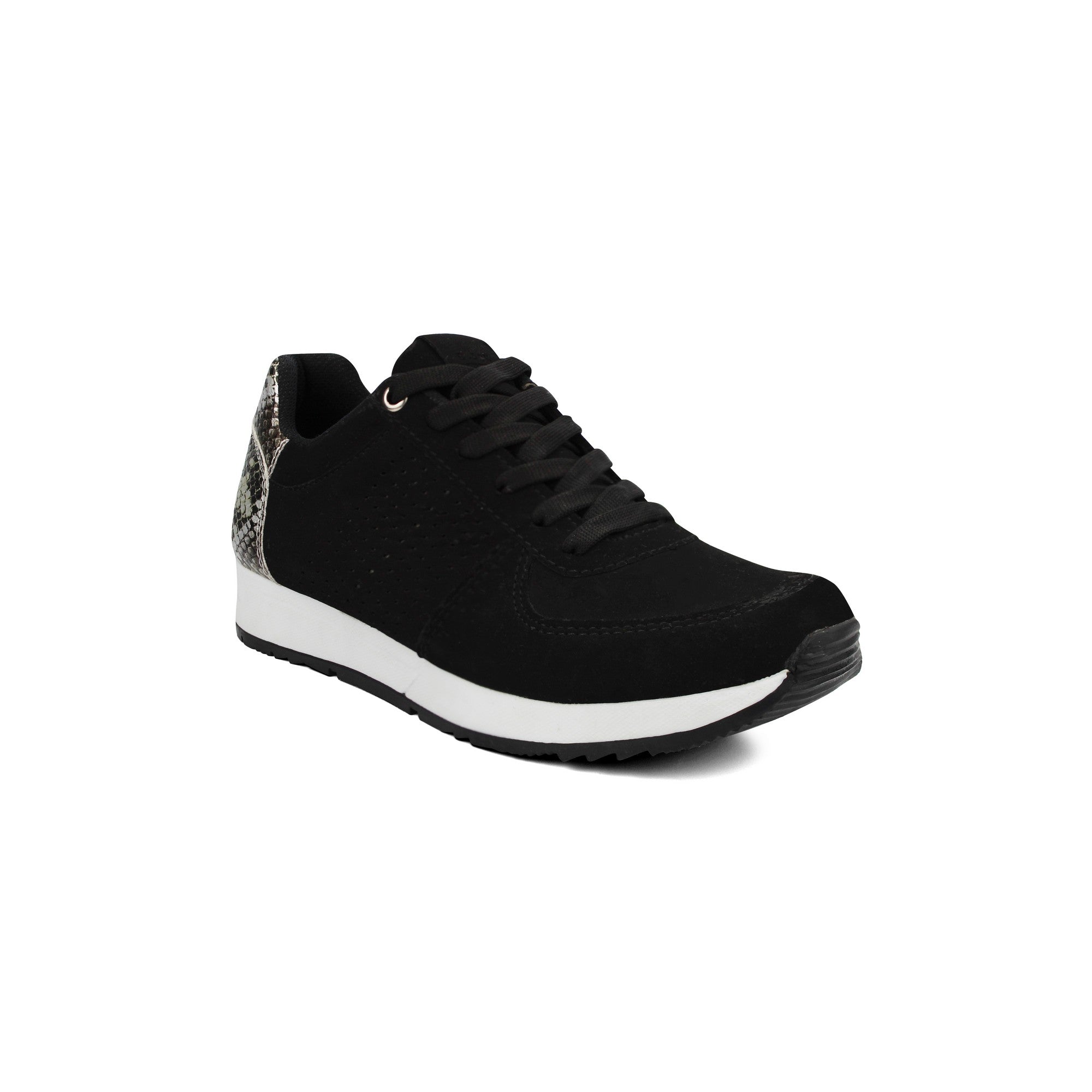 Tenis Black Peppers Sneaker Trainer Classic Black/Snake Print