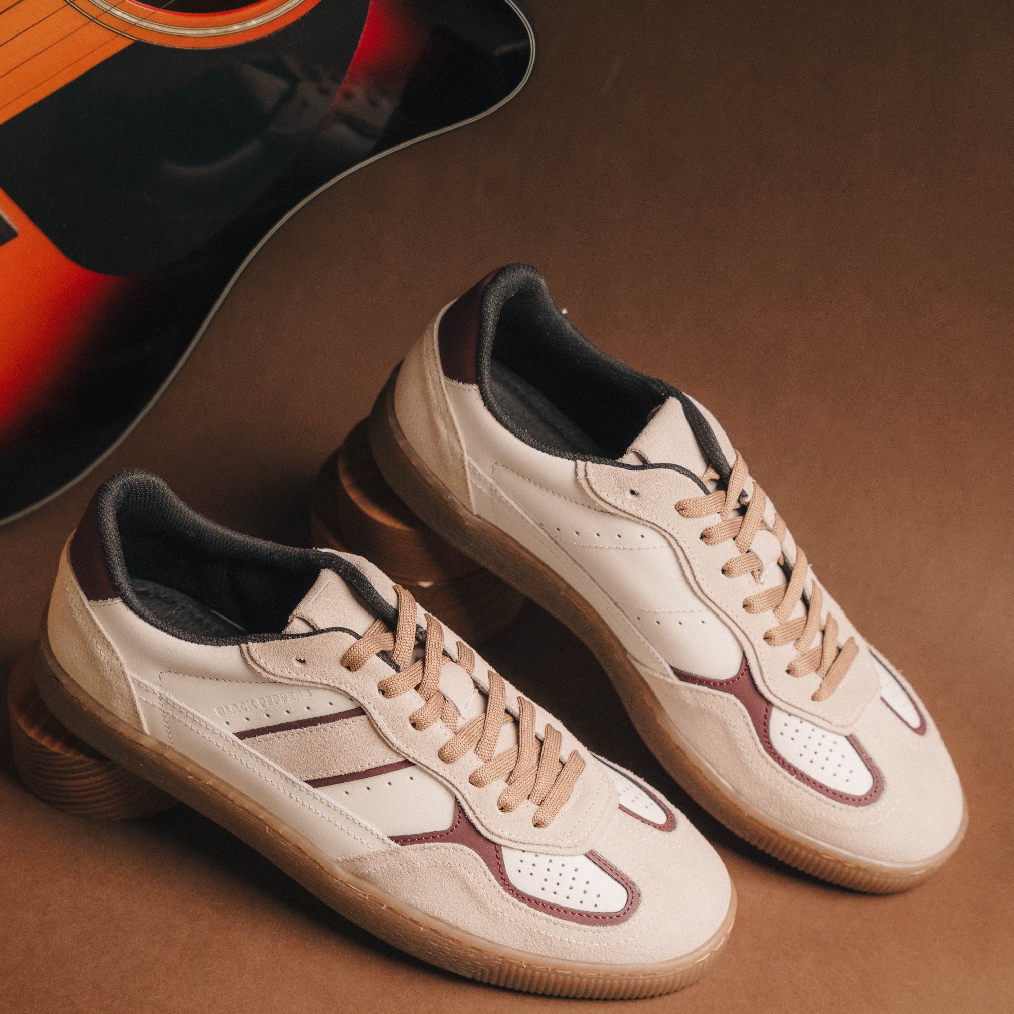 Lowtop Leather Sneaker PARMA white