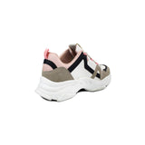Tenis Black Peppers White Multilace Chunky