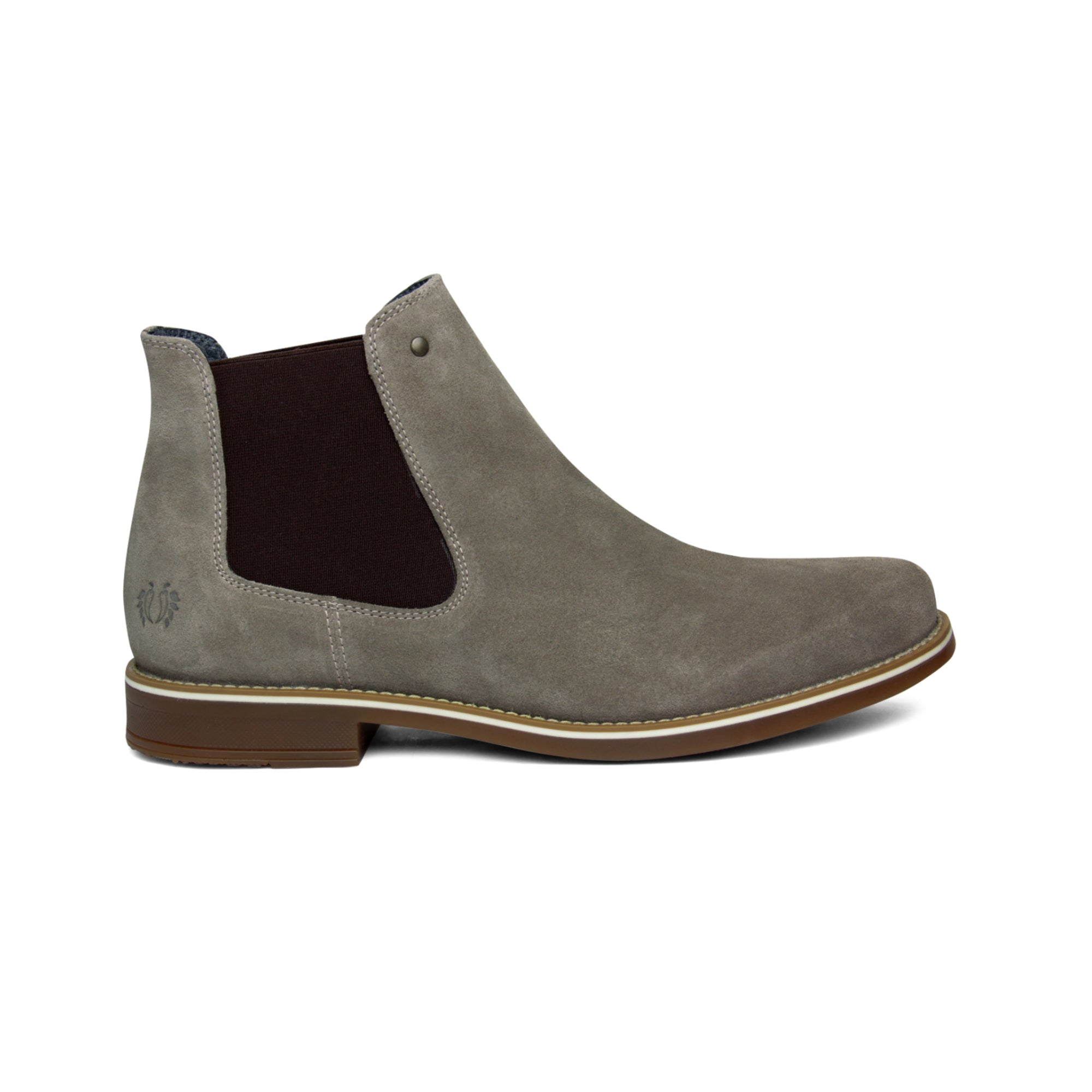 Botas Black Peppers Gray Suede Classic Chelsea