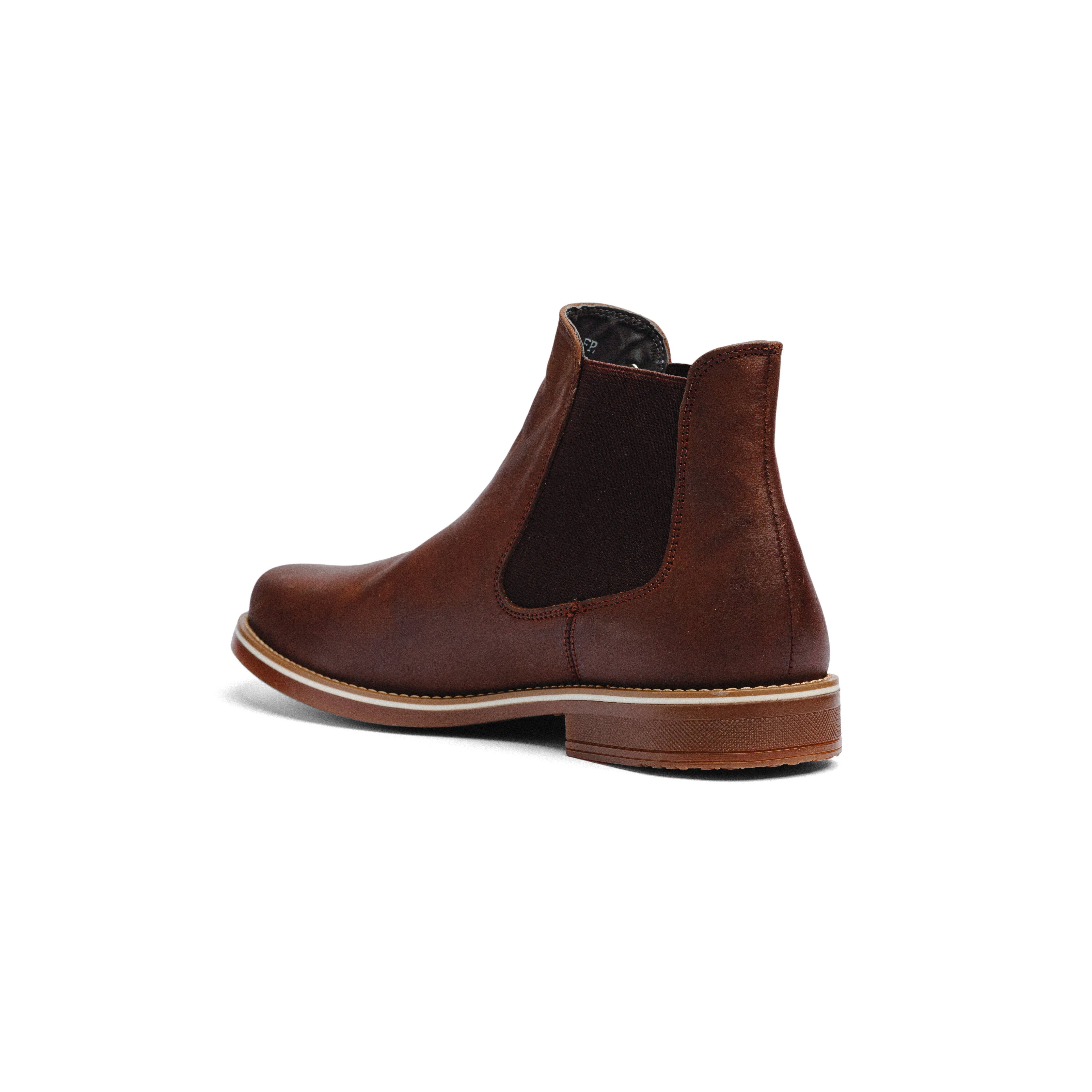 Botas Black Peppers Brown Leather Classic Chelsea