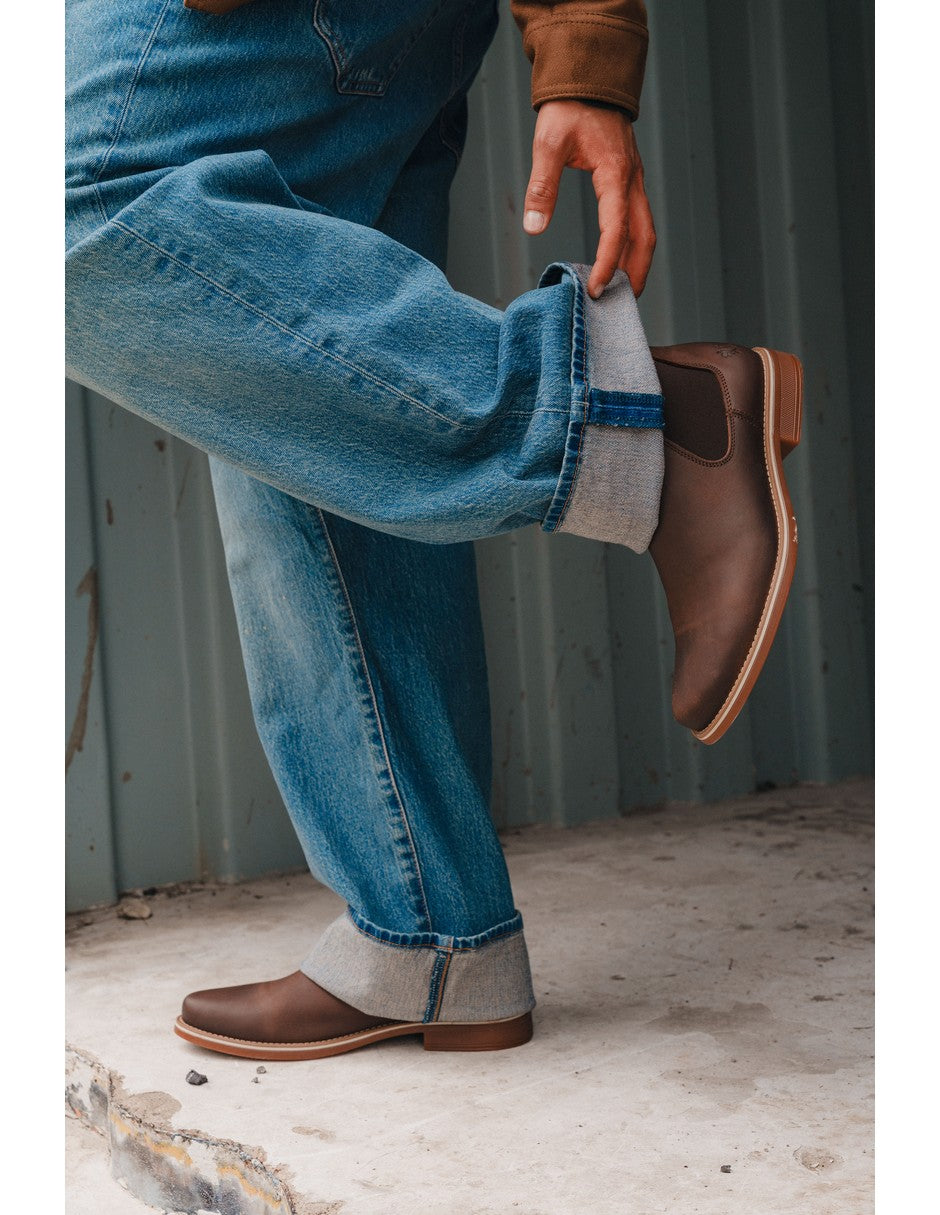 Brown Leather CLASSIC CHELSEA