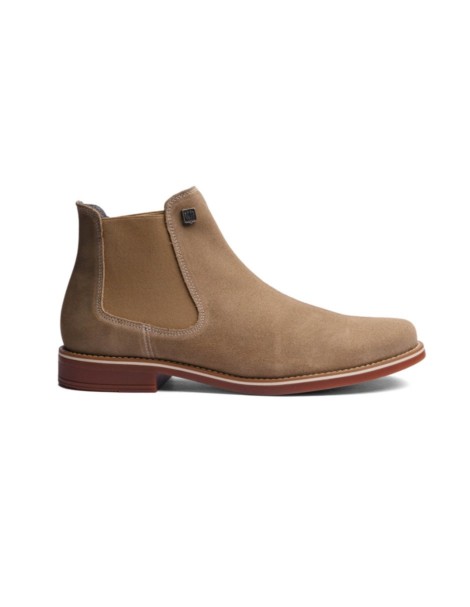 Cream Suede Leather CLASSIC CHELSEA