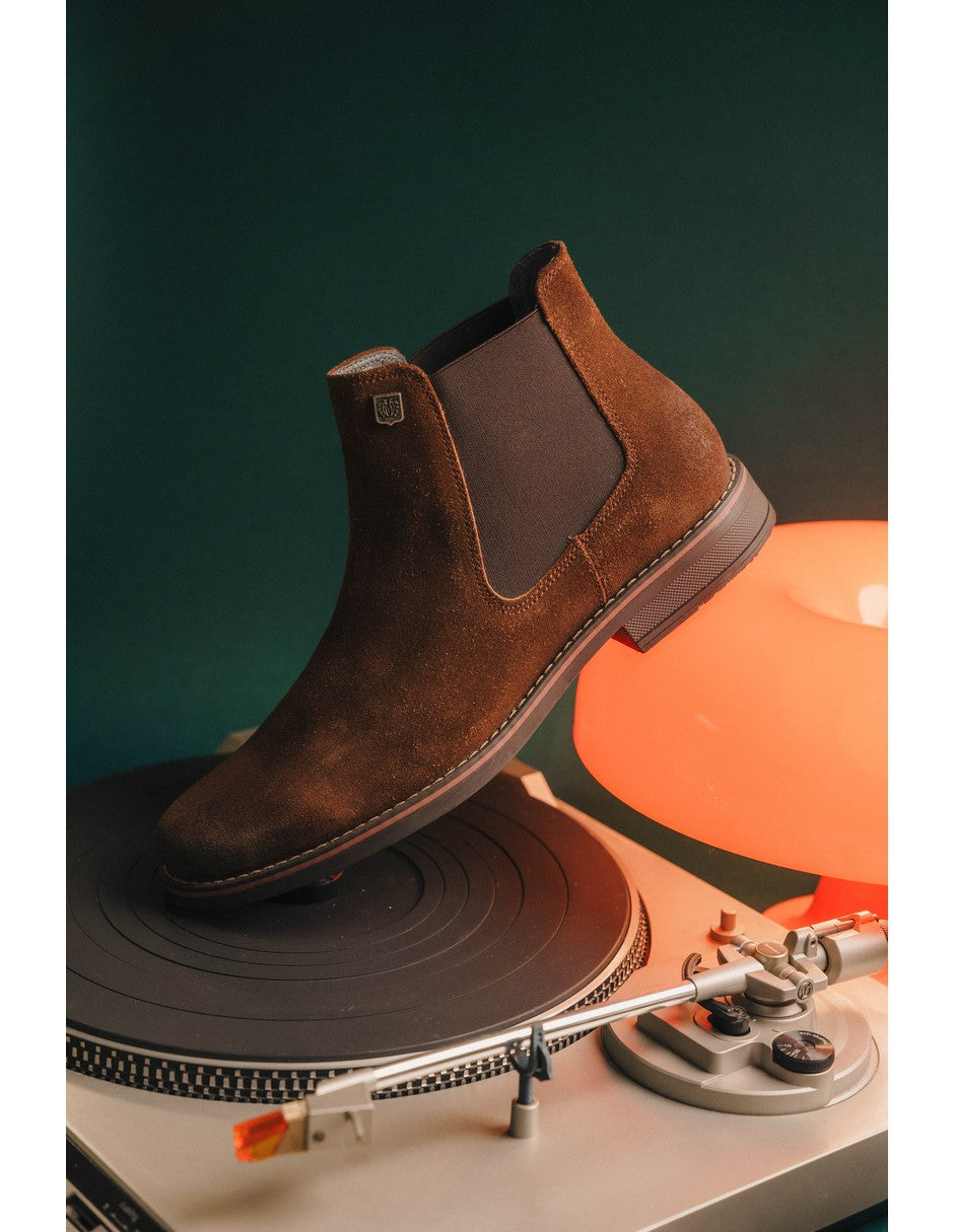 Camel Suede Leather CLASSIC CHELSEA