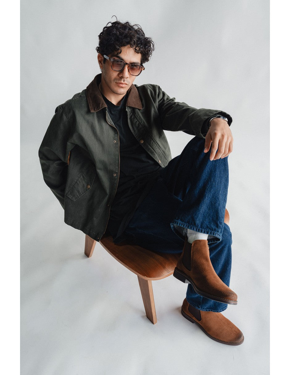 Camel Suede Leather CLASSIC CHELSEA