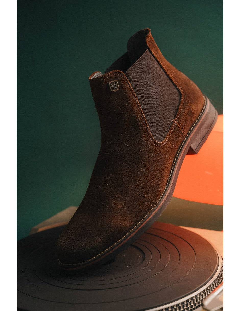 Camel Suede Leather CLASSIC CHELSEA