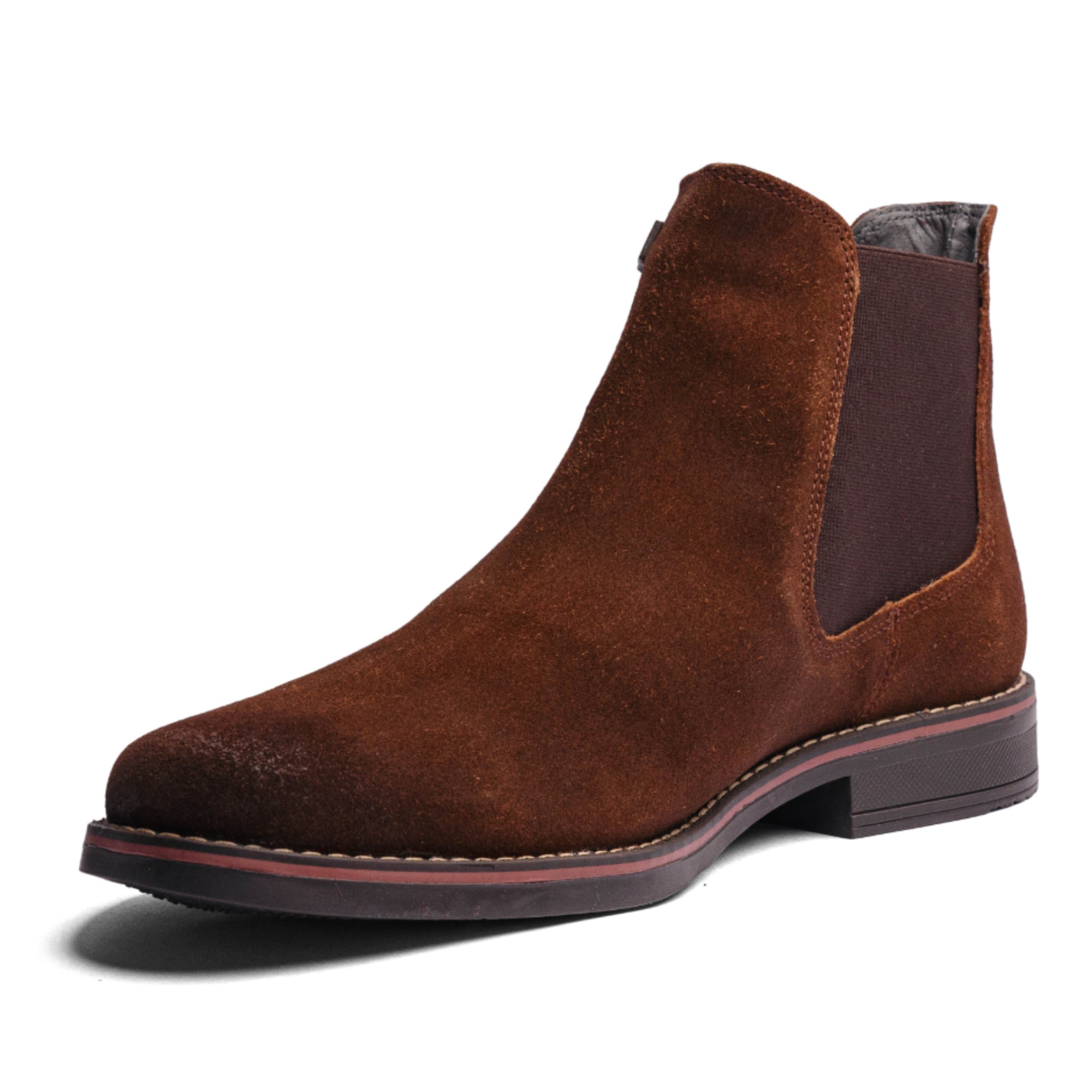 BLACK PEPPERS Camel Suede Leather CLASSIC CHELSEA