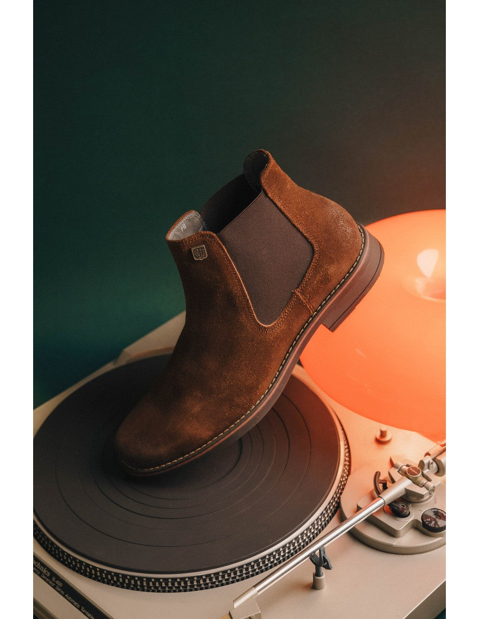 Camel Suede Leather CLASSIC CHELSEA
