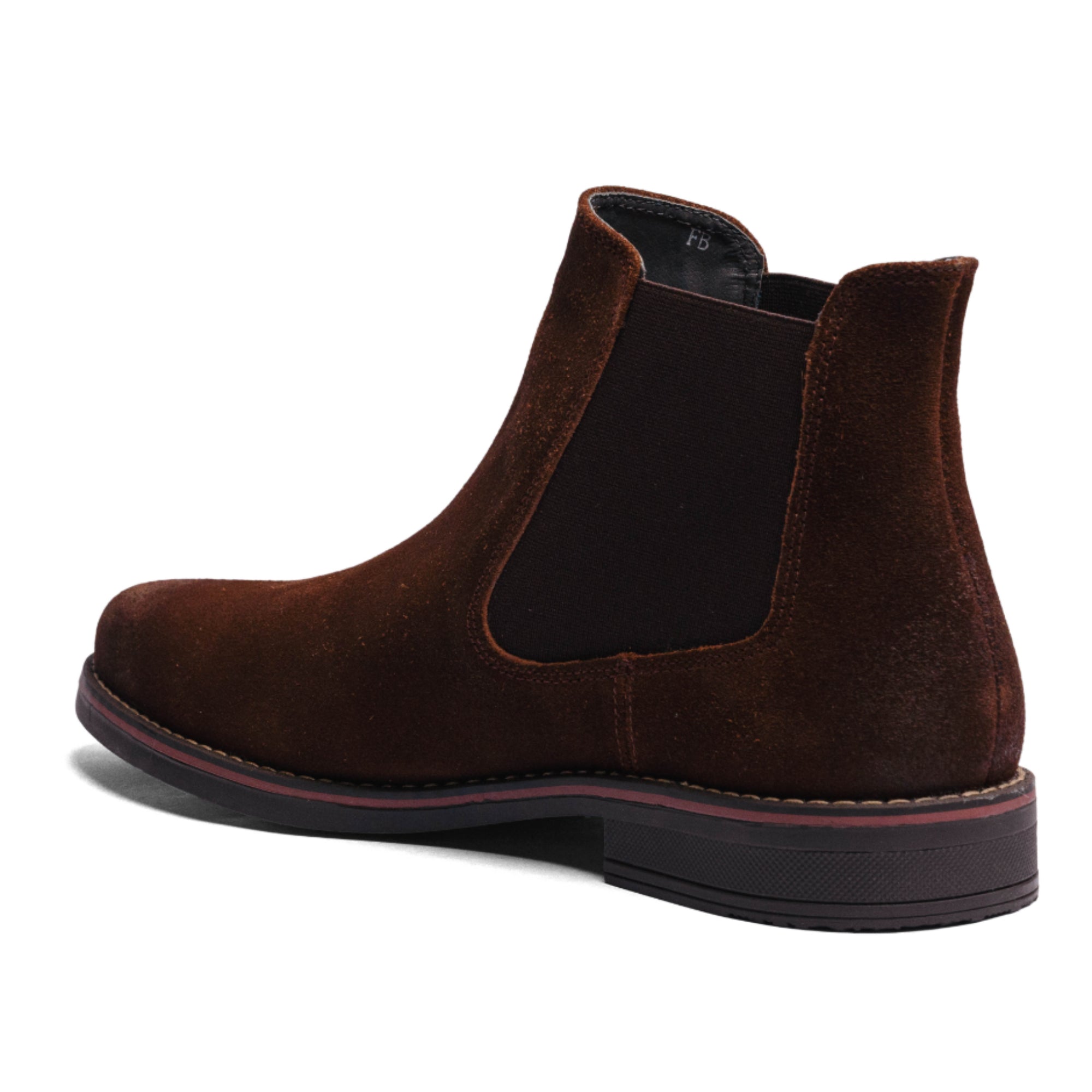 BLACK PEPPERS Camel Suede Leather CLASSIC CHELSEA