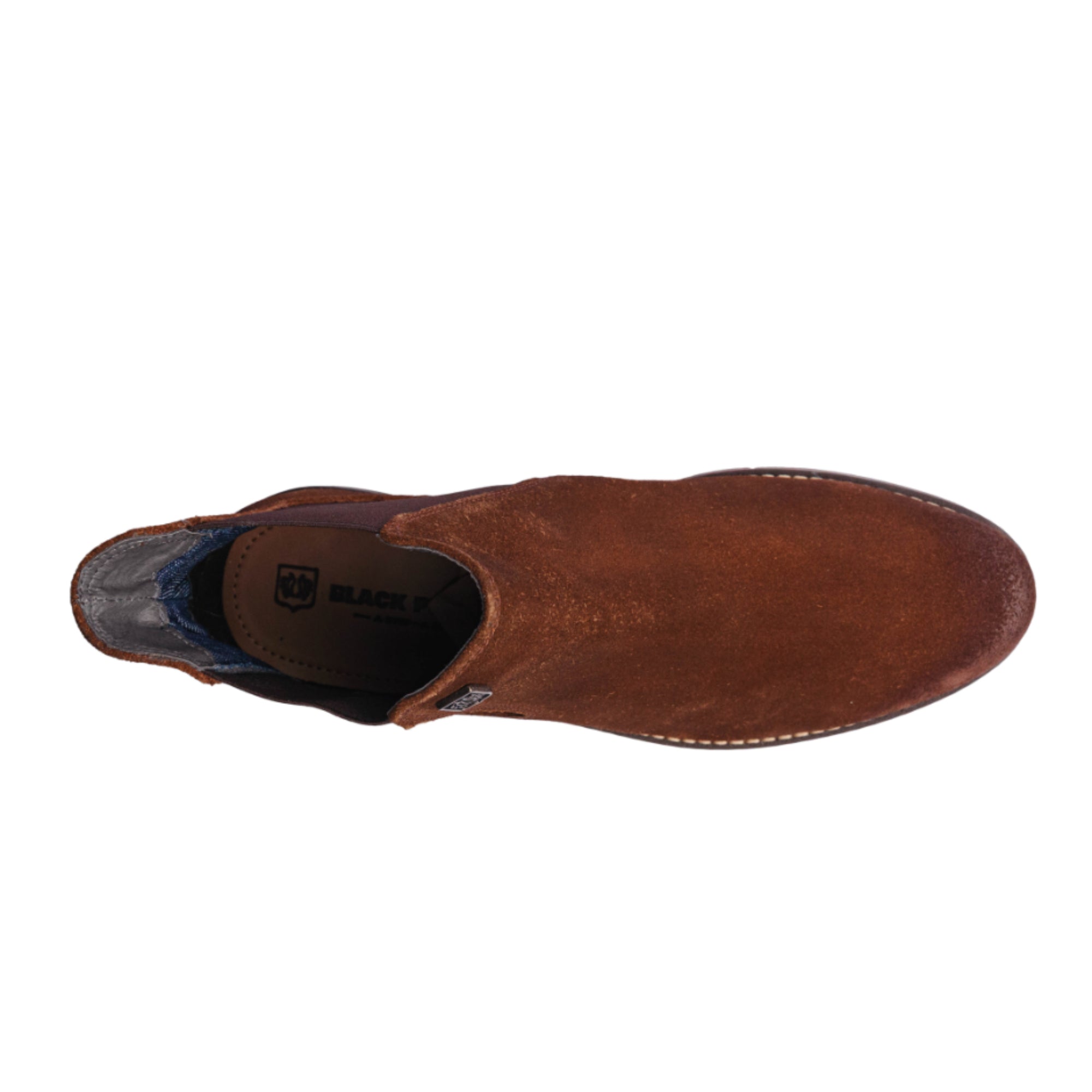 BLACK PEPPERS Camel Suede Leather CLASSIC CHELSEA