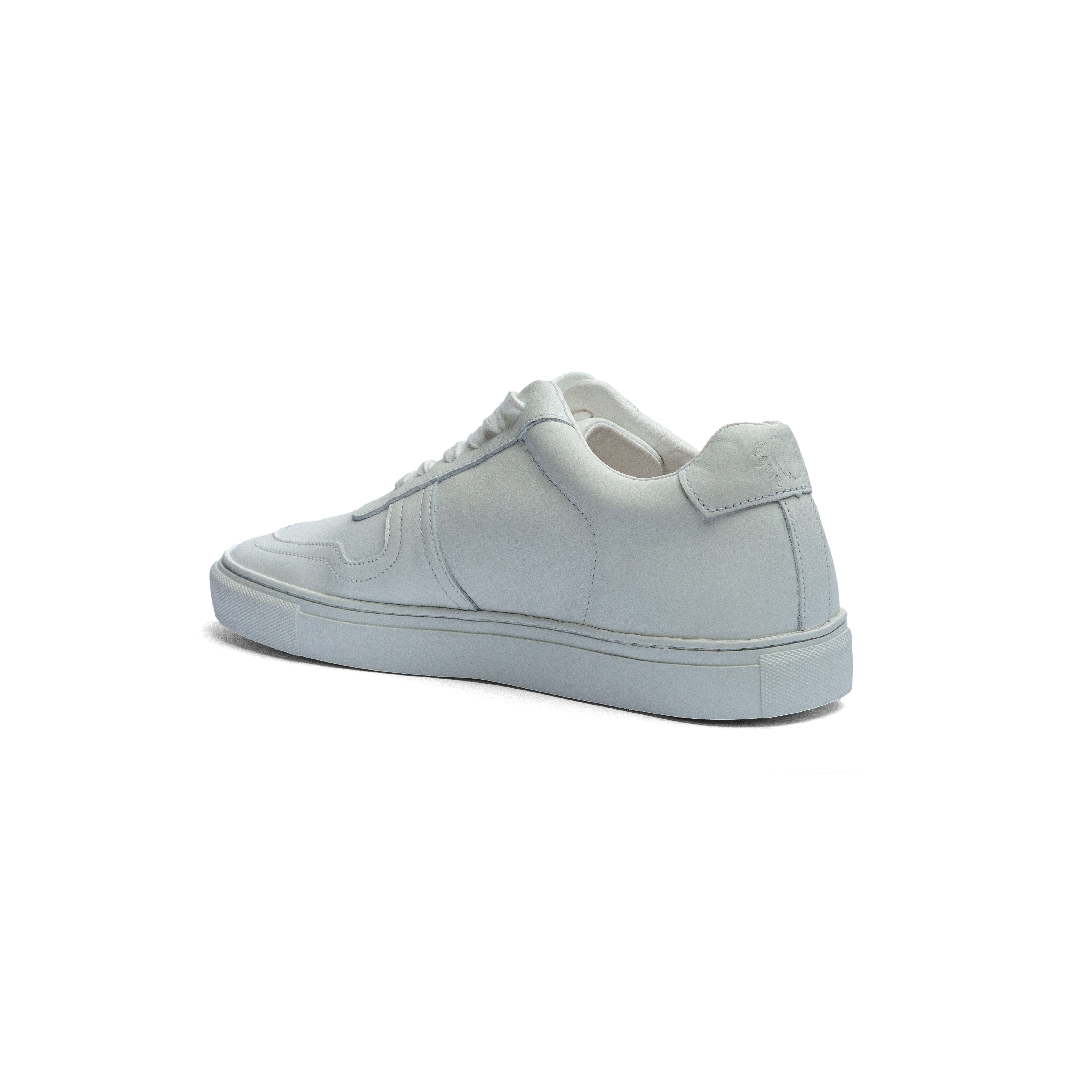 Tenis de Piel Black Peppers Lowtop Leather Sneaker PR Full White