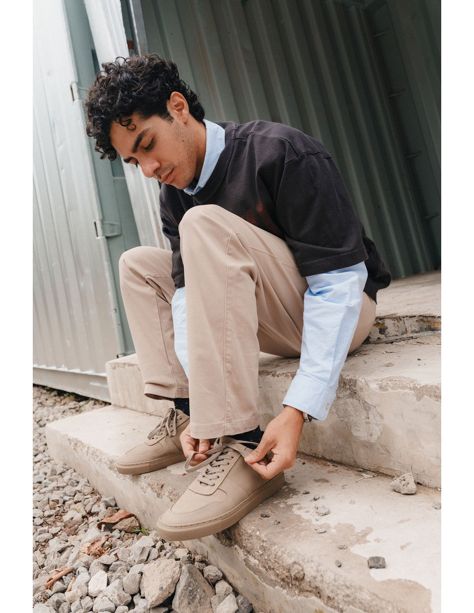 Lowtop Suede Sneaker TURIN Beige