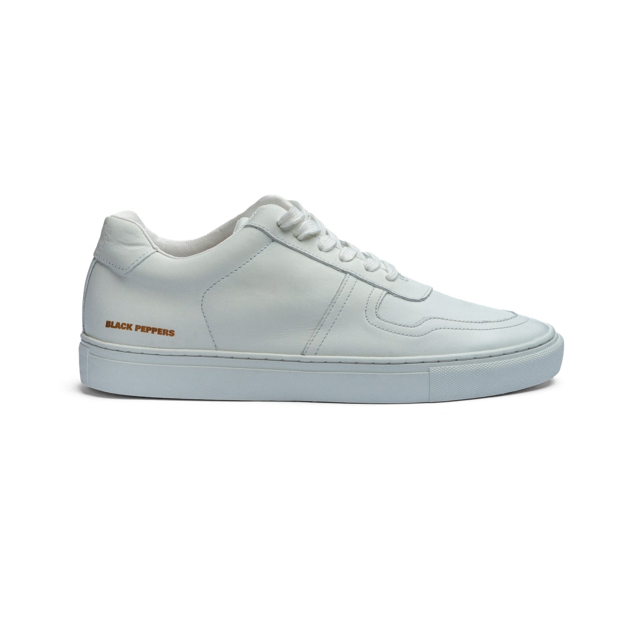 BLACK PEPPERS LOWTOP LEATHER SNEAKER TURIN FULL WHITE