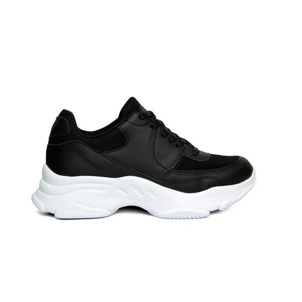 Tenis Black Peppers Black White Sole Chunky