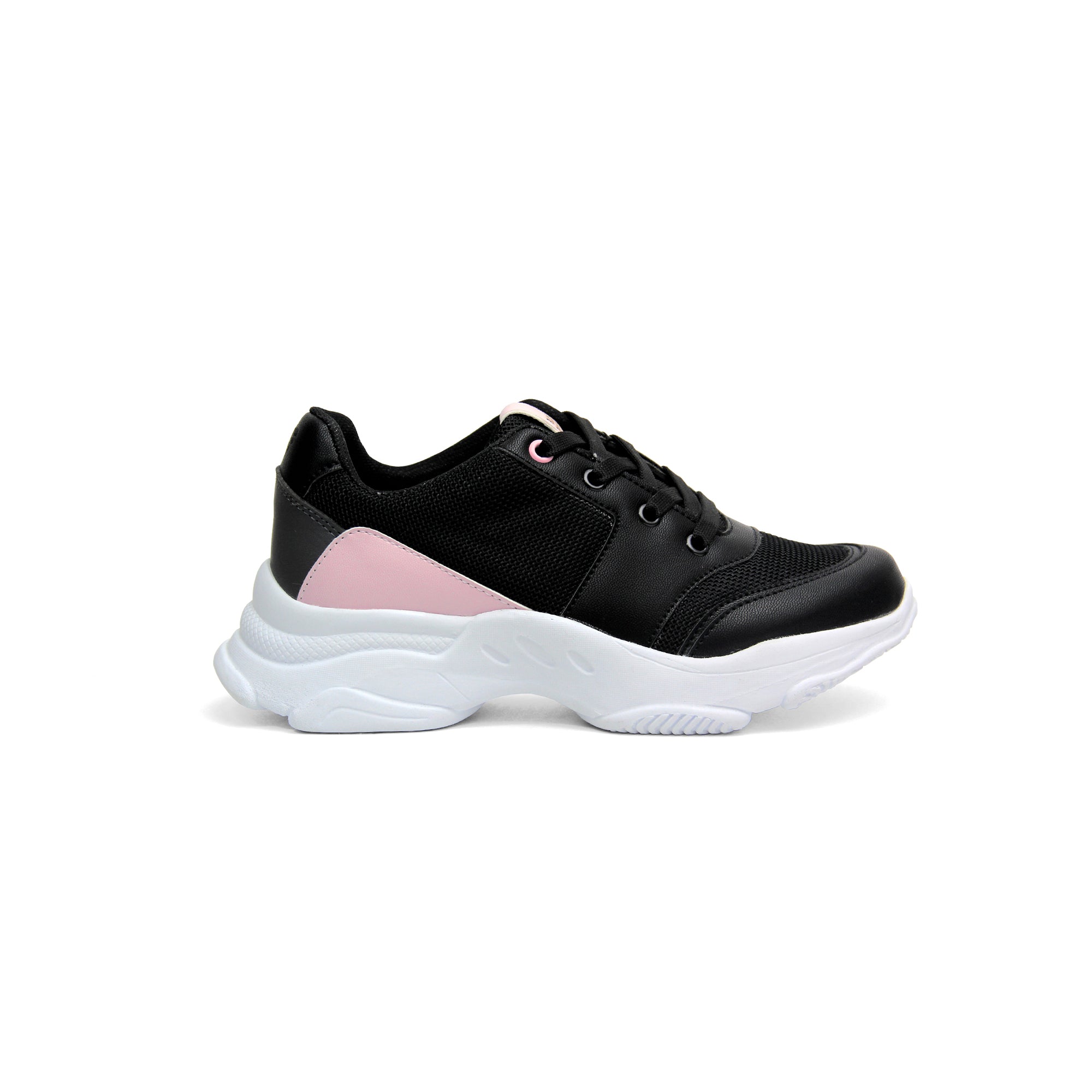 Tenis Black Peppers Black/Pink Chunky