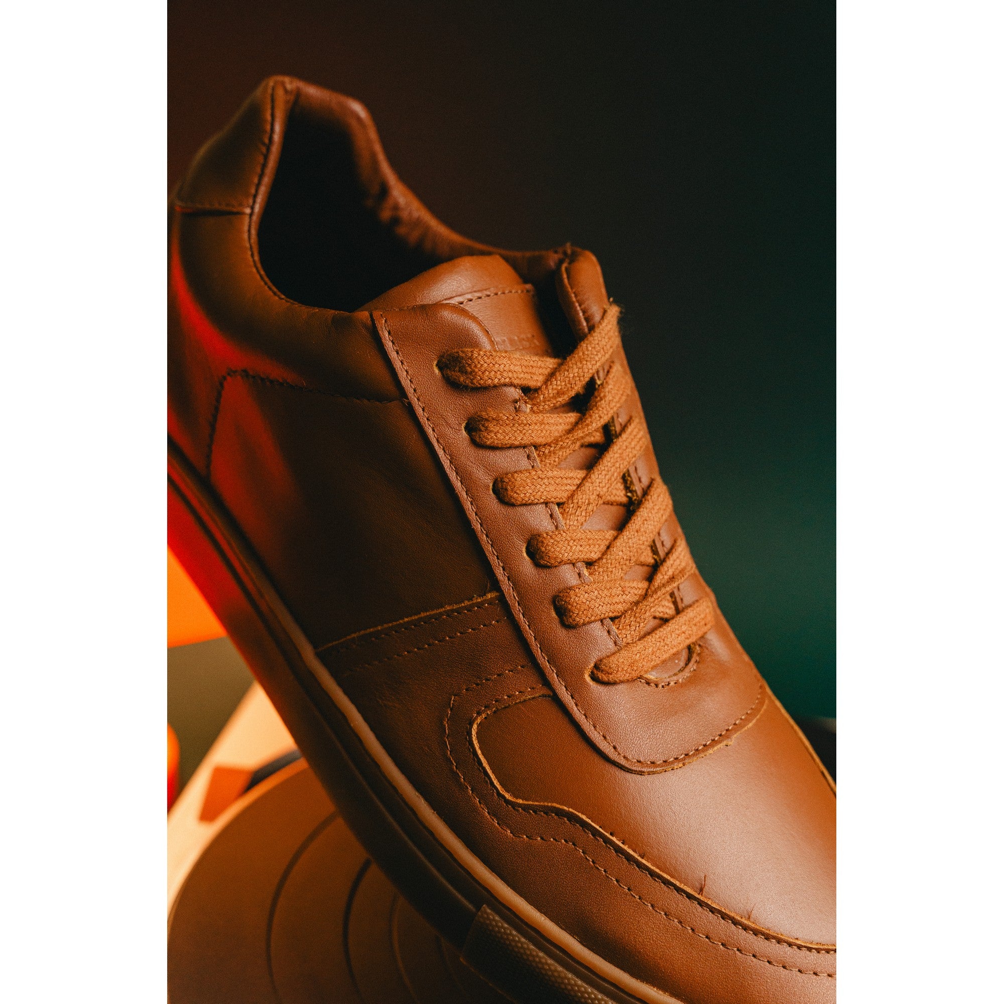 BLACK PEPPERS Lowtop Leather Sneaker TURIN Coronado