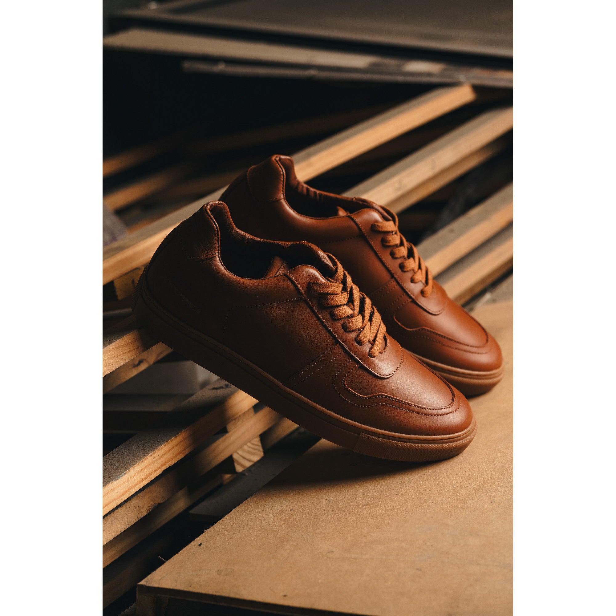 Tenis de Piel Black Peppers Lowtop Leather Sneaker TURIN Coronado