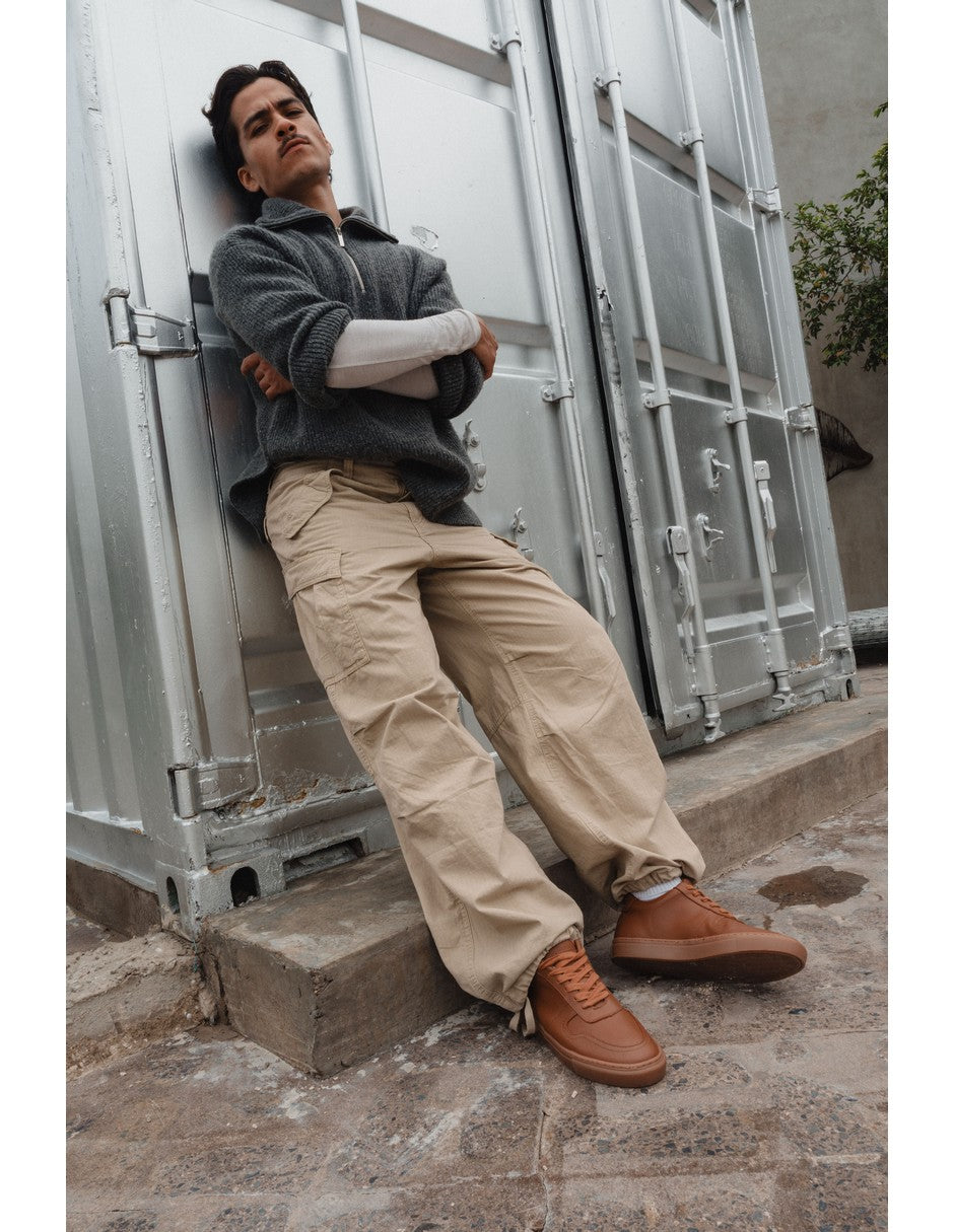 Lowtop Leather Sneaker TURIN Coronado