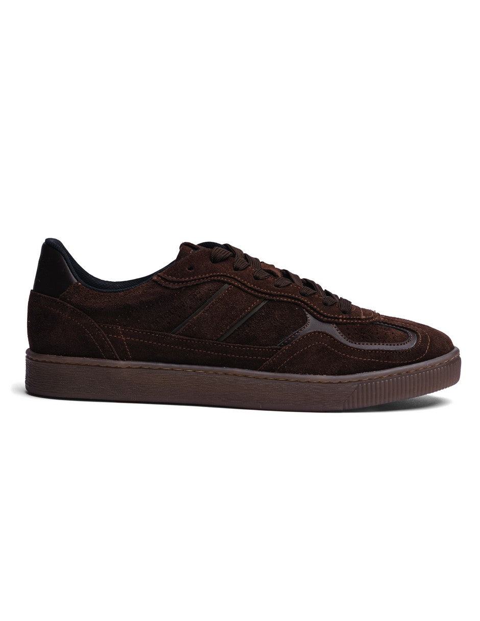 Lowtop Leather Sneaker PARMA Brown