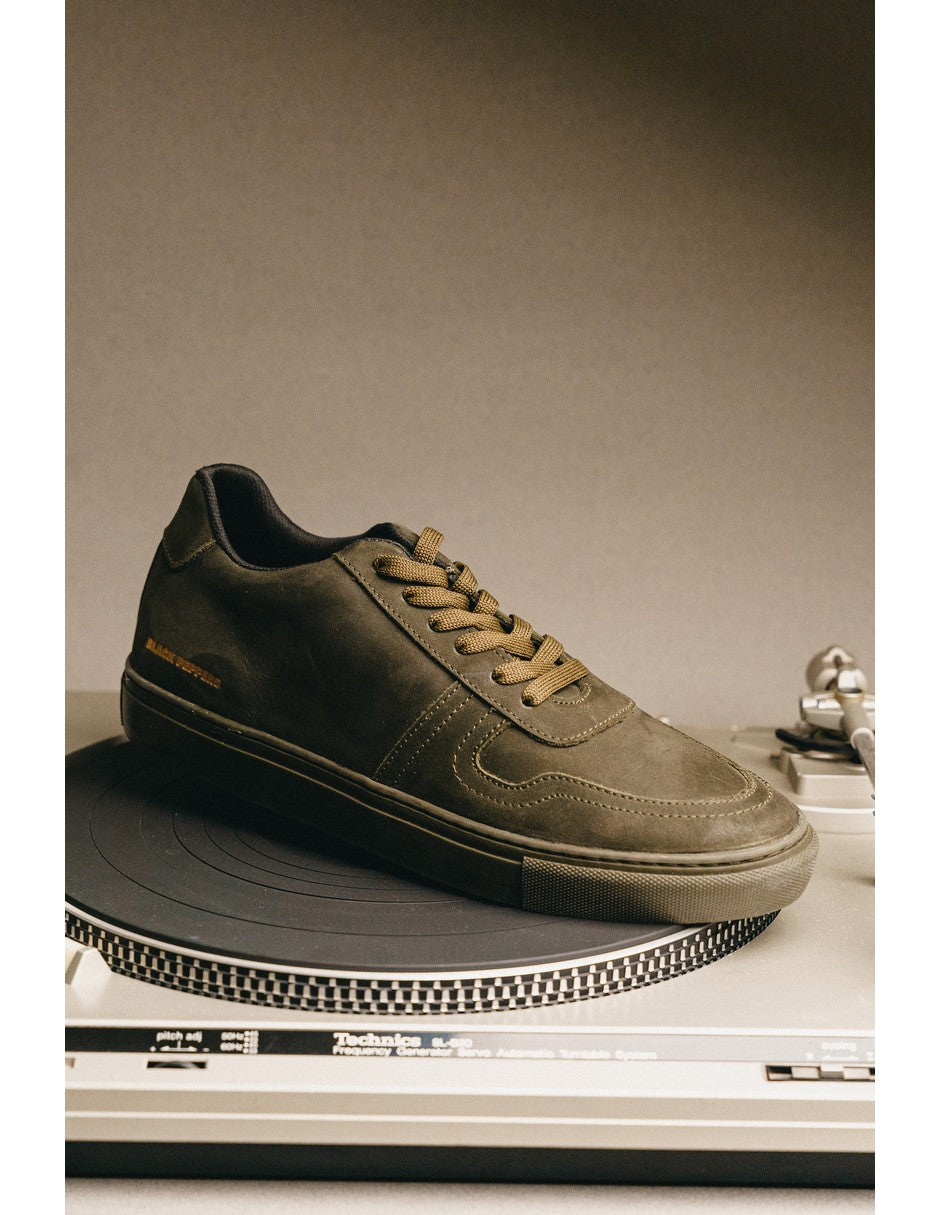 Lowtop Suede Sneaker TURIN Olive Green
