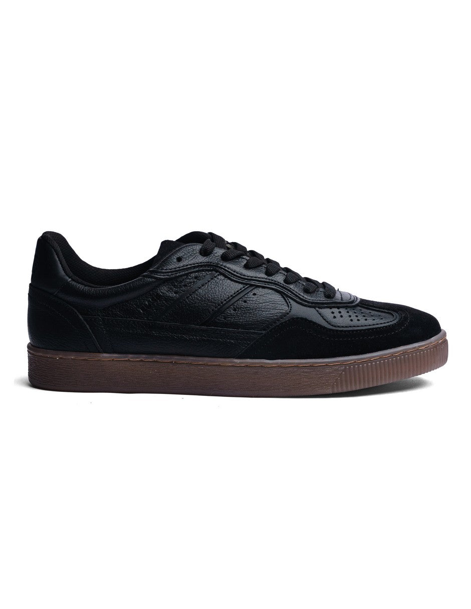 Lowtop Leather Sneaker PARMA Black