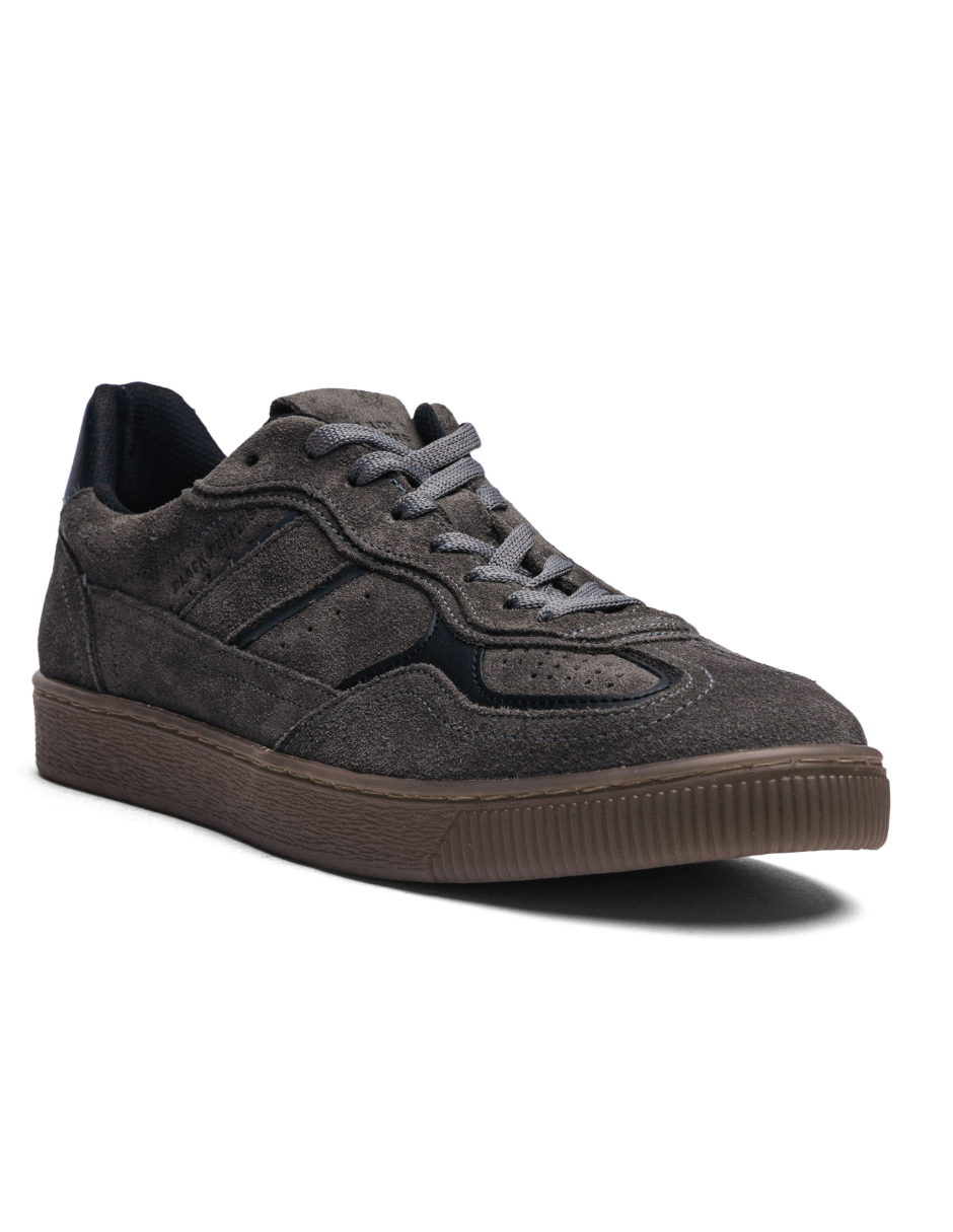 Lowtop Leather Sneaker PARMA Gray