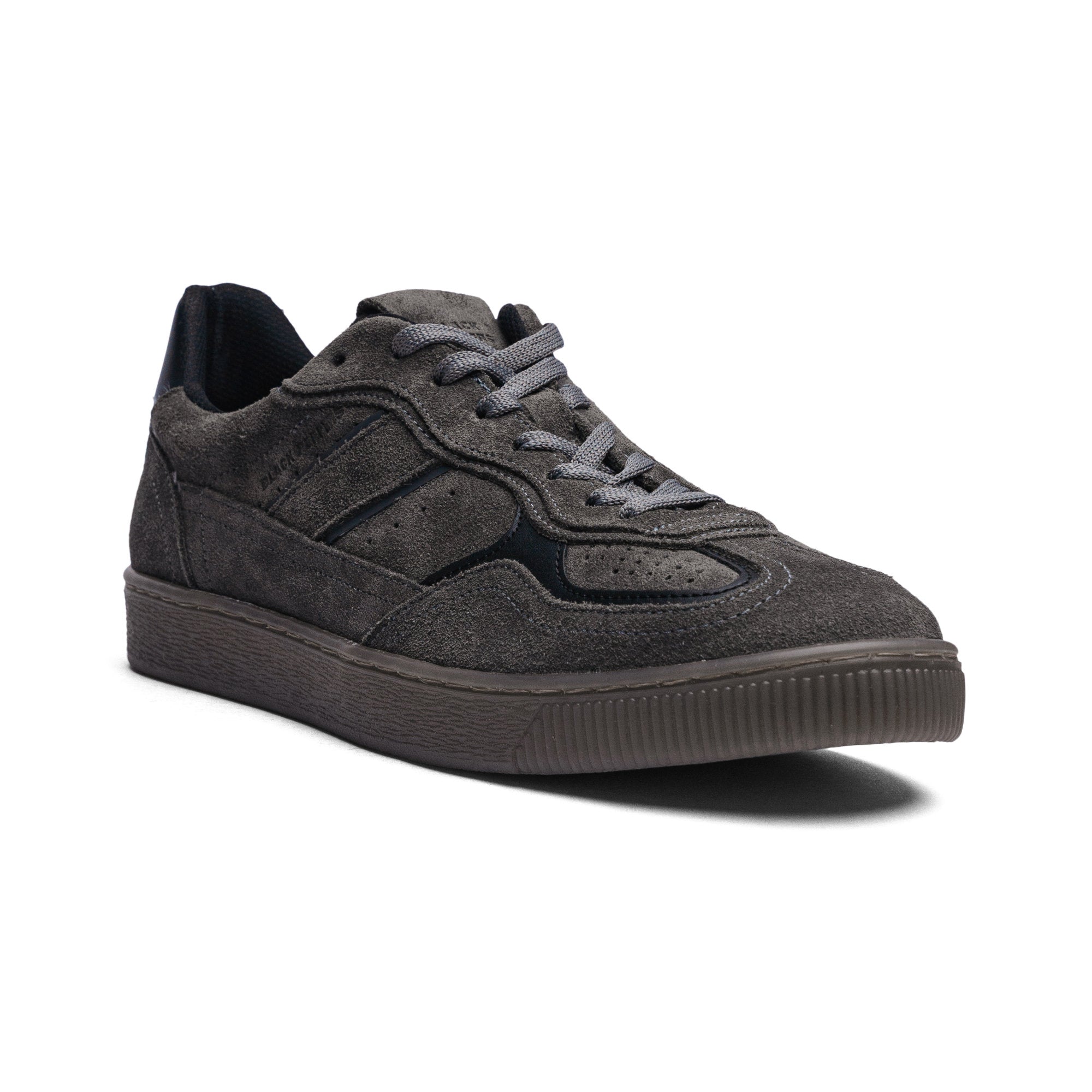 BLACK PEPPERS Lowtop Leather Sneaker PARMA Gris