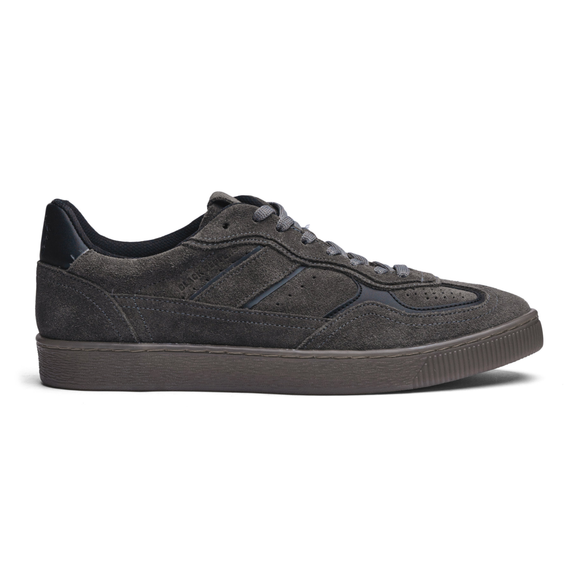 BLACK PEPPERS Lowtop Leather Sneaker PARMA Gris