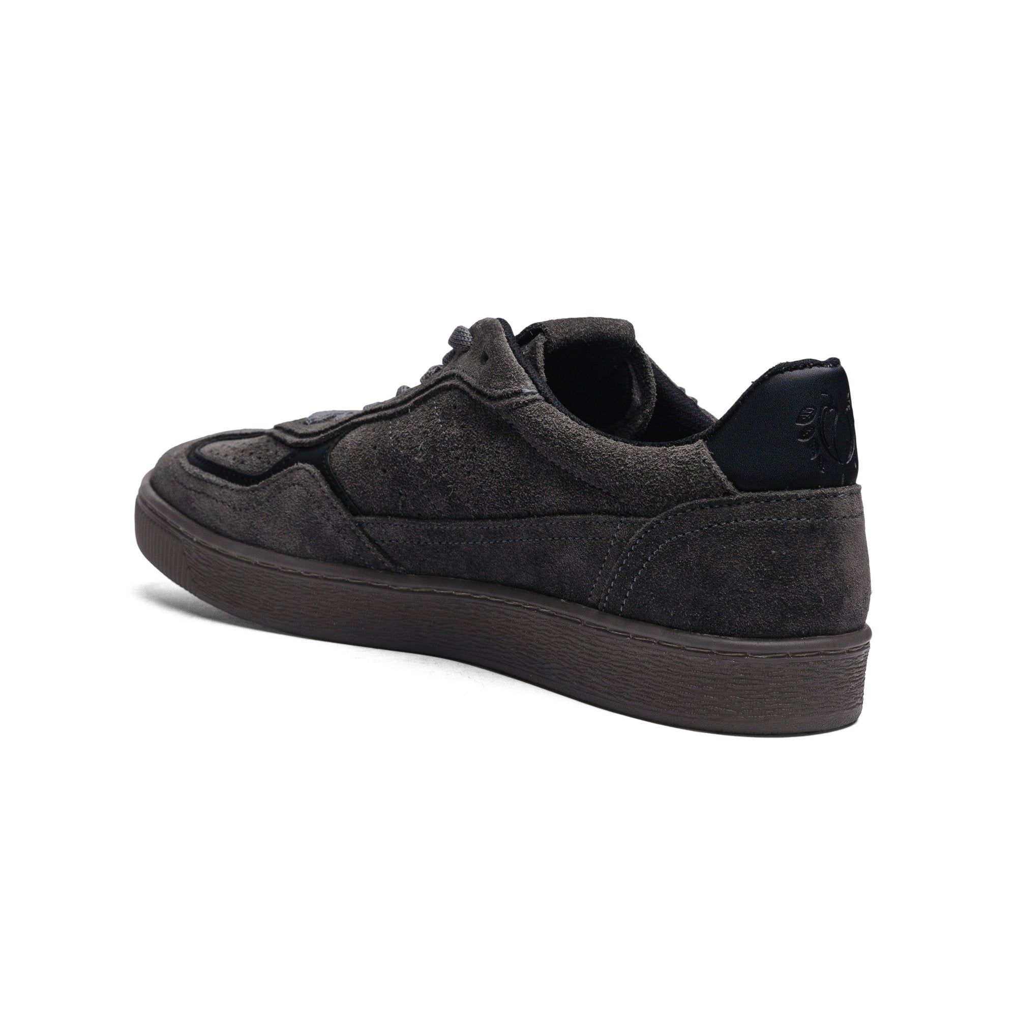 BLACK PEPPERS Lowtop Leather Sneaker PARMA Gris