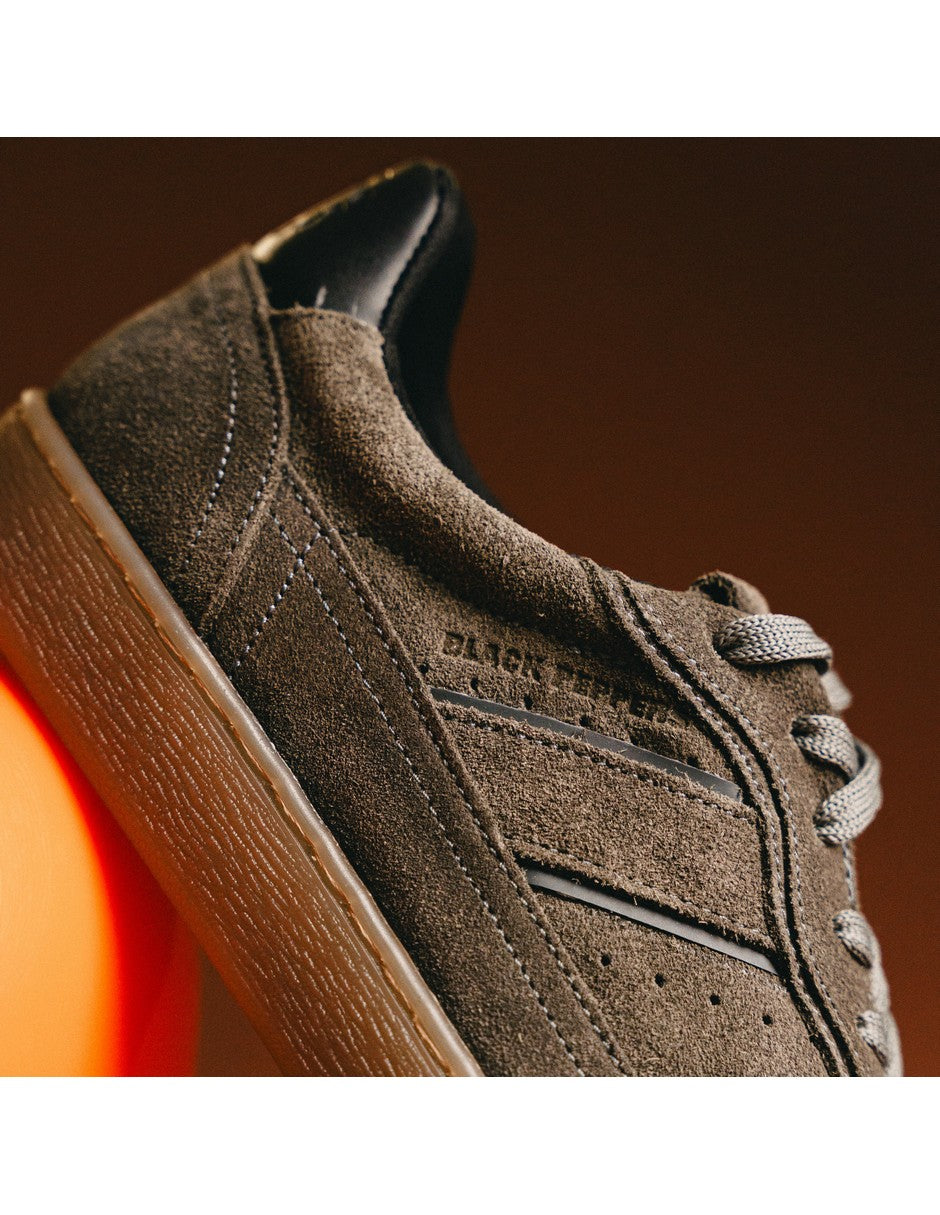 Lowtop Leather Sneaker PARMA Gray