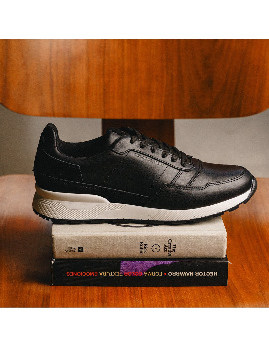 Trainer Leather Sneaker VERONA Black
