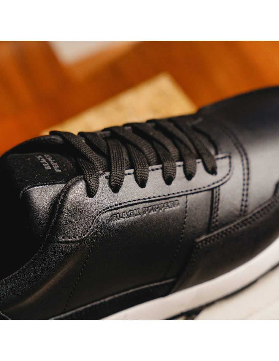 Trainer Leather Sneaker VERONA Black